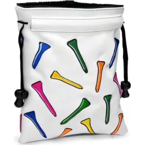 Bolsa de Golf de Cuero Montela con Cuerdas Ajustables Unisex