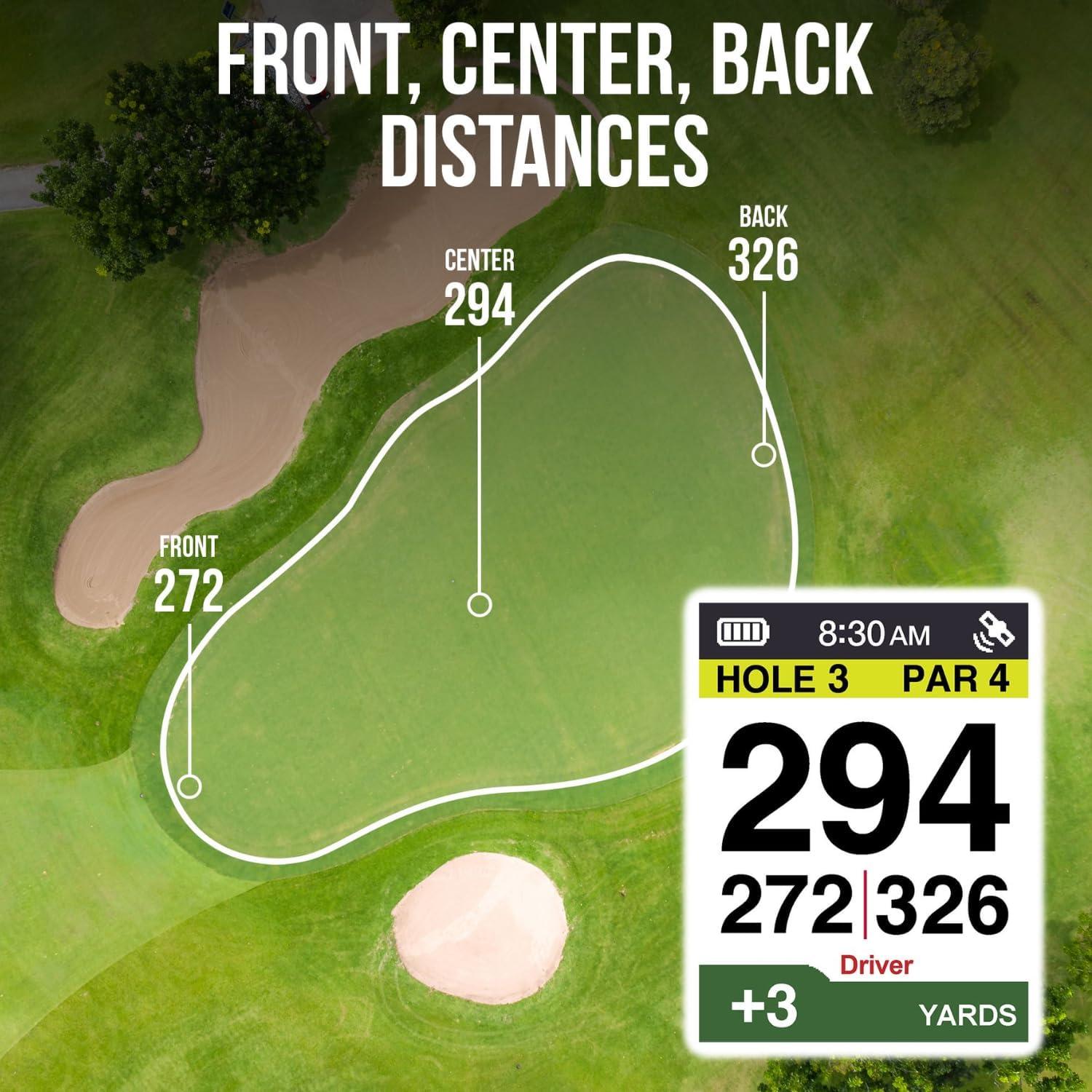 Altavoz GPS de Golf Izzo Swami Groove 2-en-1, 0.23 kg