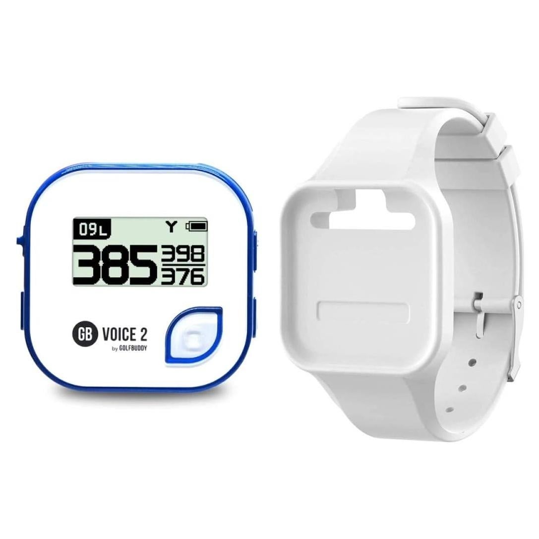 GPS de Golf Hablante GOLFBUDDY Voice 2S+ Azul, 18h Batería