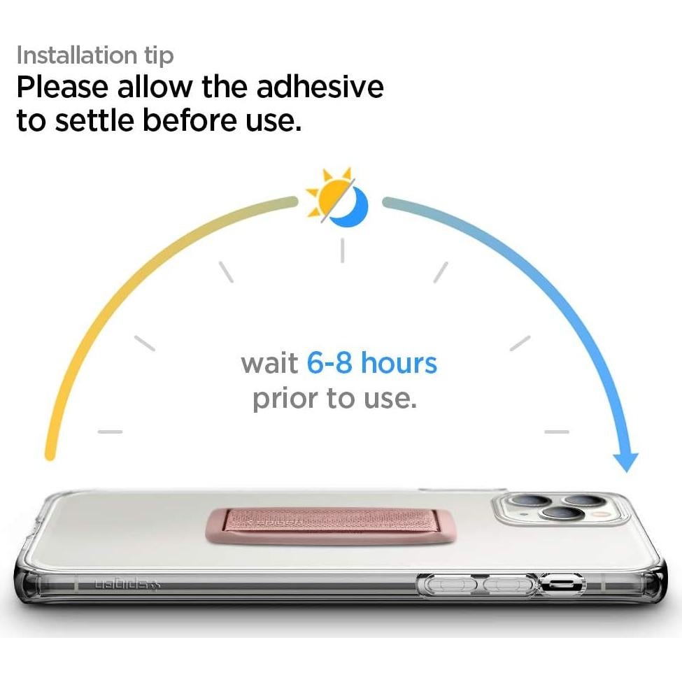 Correa de Agarre Elástica Spigen AMP01143 Oro Rosa