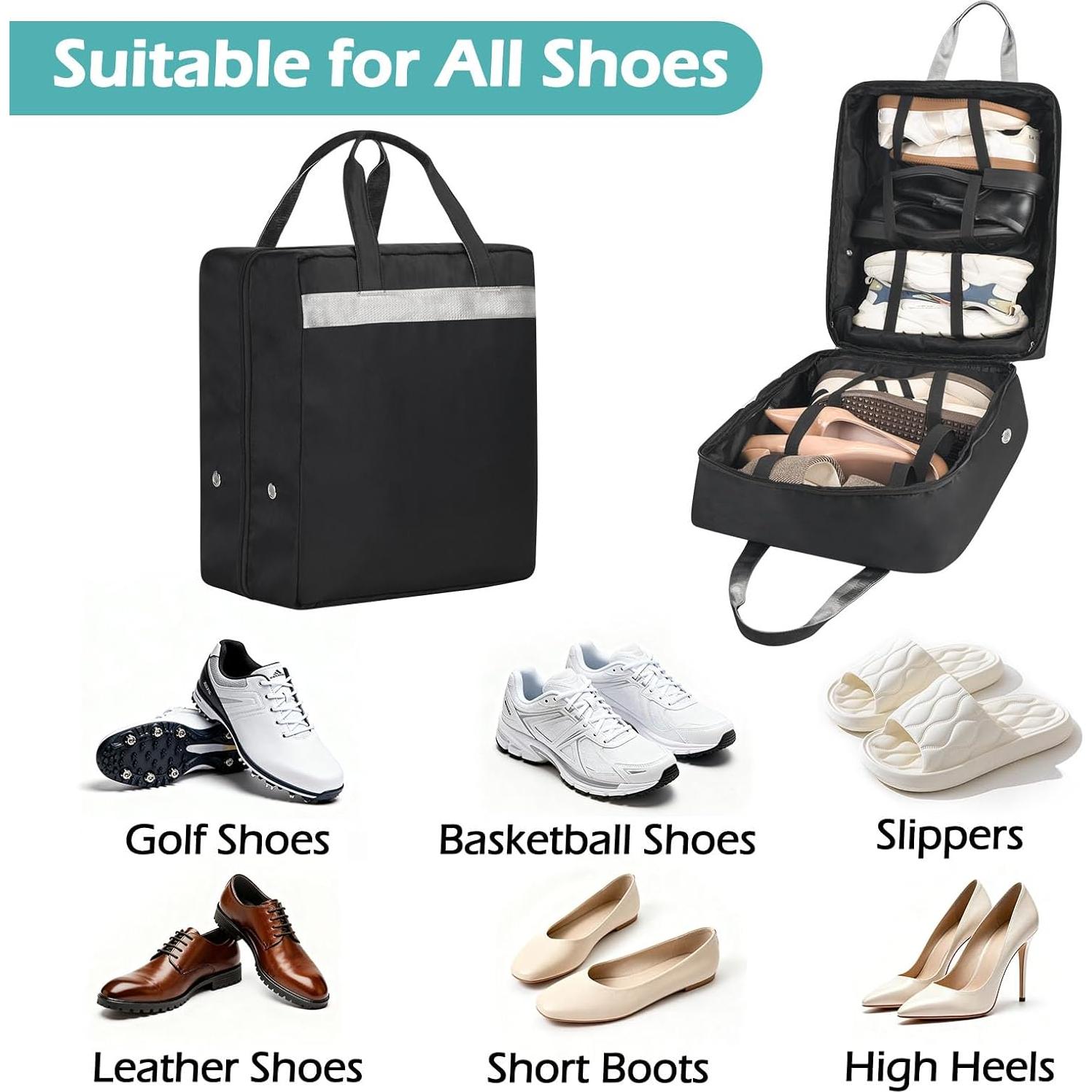 Bolsa de Viaje para Zapatos ZHIERNA - Organizador 6 Pares