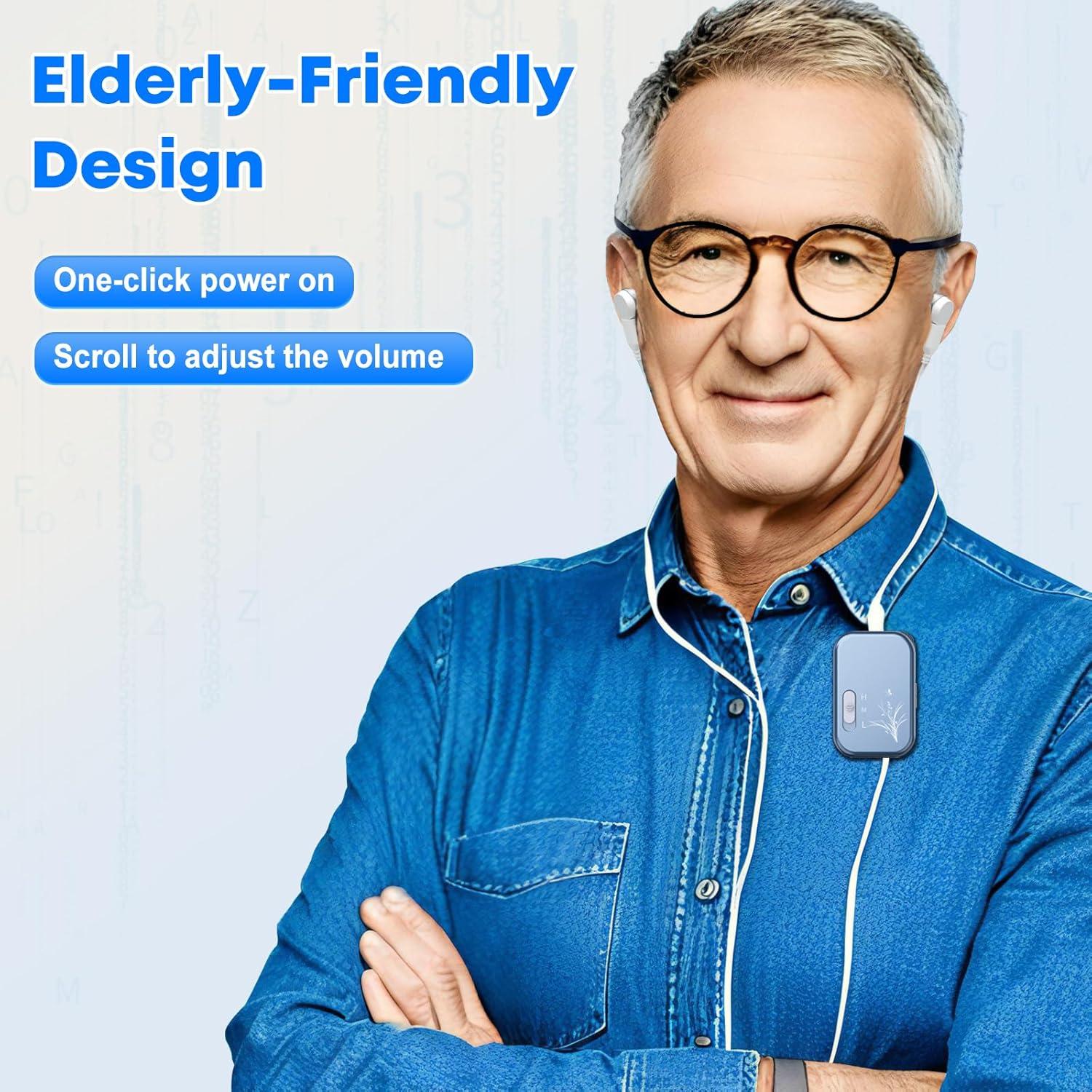 Audífonos Amplificadores de Sonido KIKEANG J-101 para Mayores