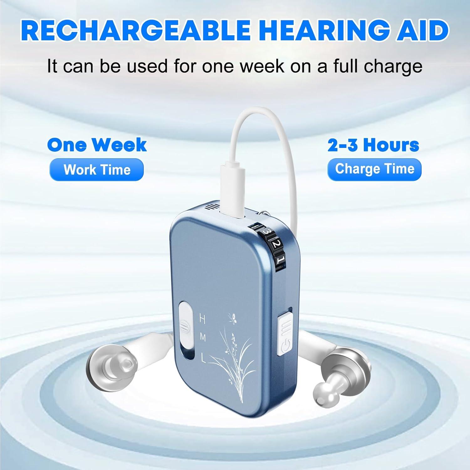 Audífonos Amplificadores de Sonido KIKEANG J-101 para Mayores