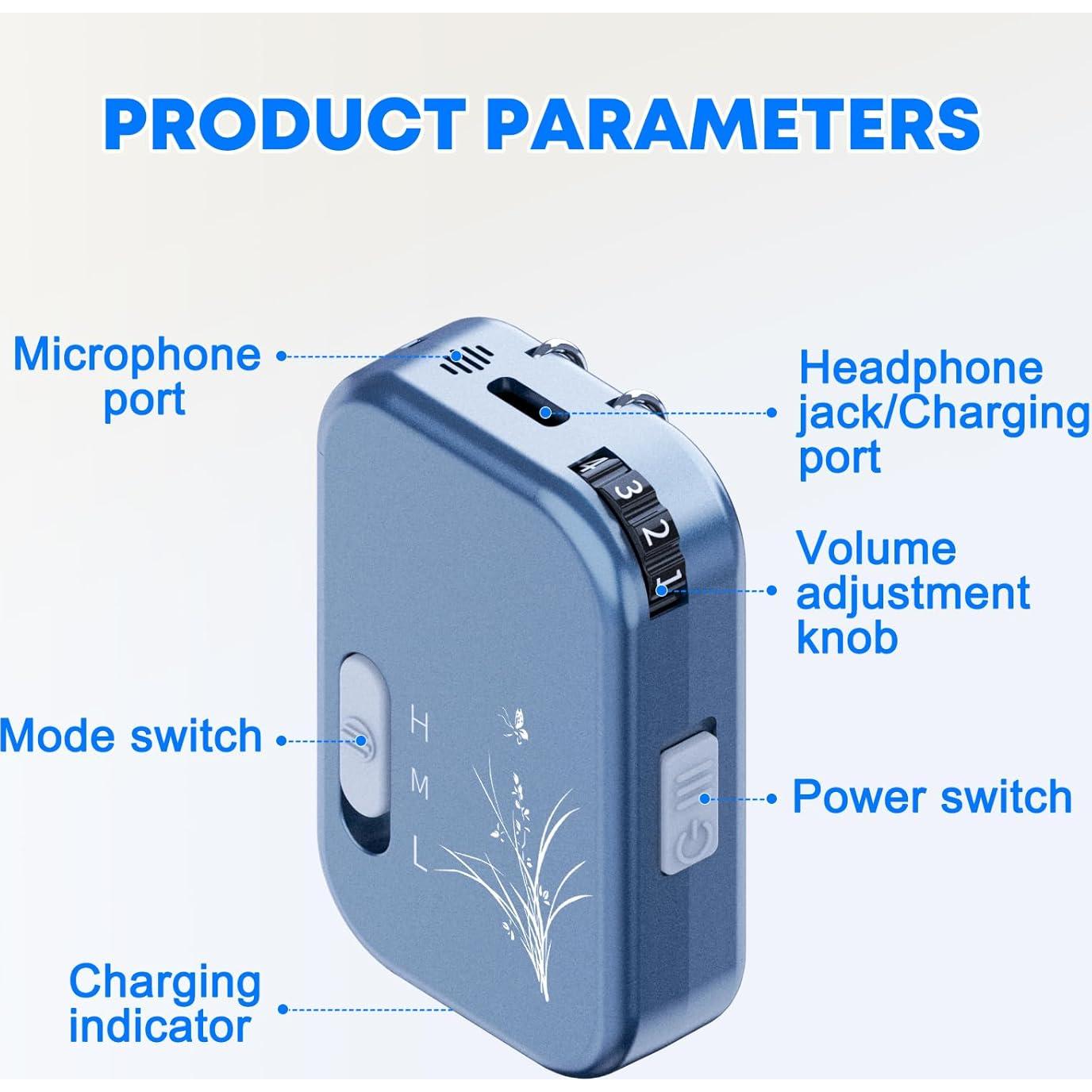 Audífonos Amplificadores de Sonido KIKEANG J-101 para Mayores