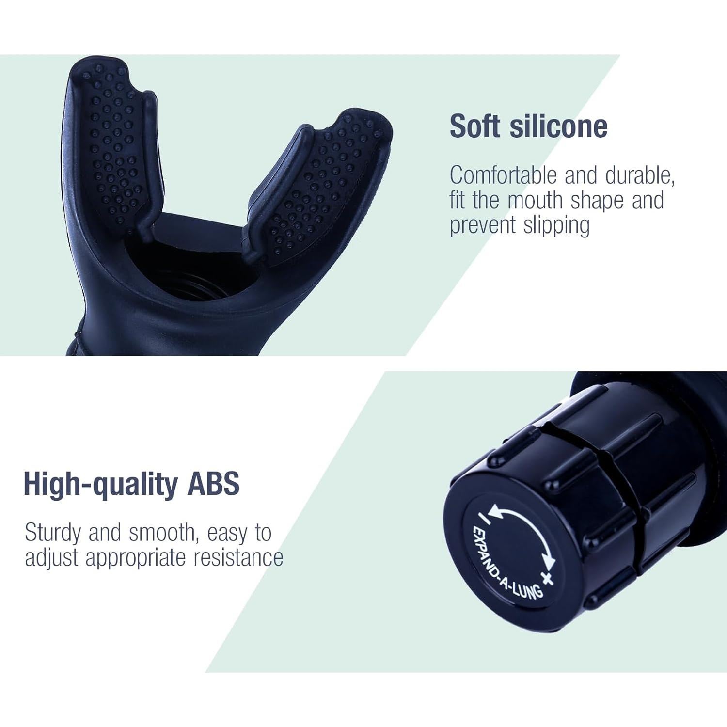 Entrenador de Respiración KITCHENASSIST KA-1 Ajustable Portátil