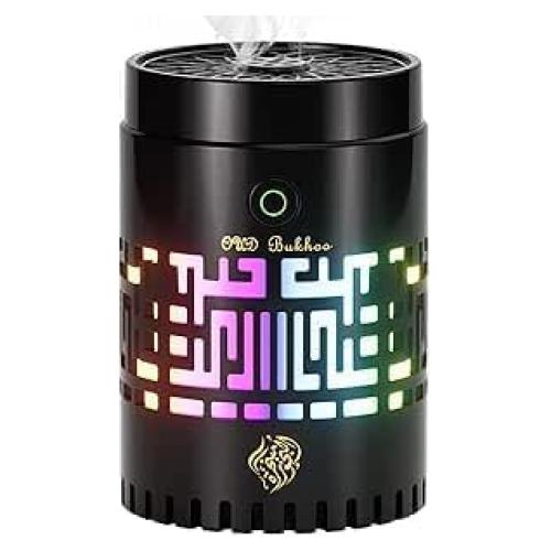 Horno de Incienso Eléctrico Portátil Bakhoor con Control Remoto