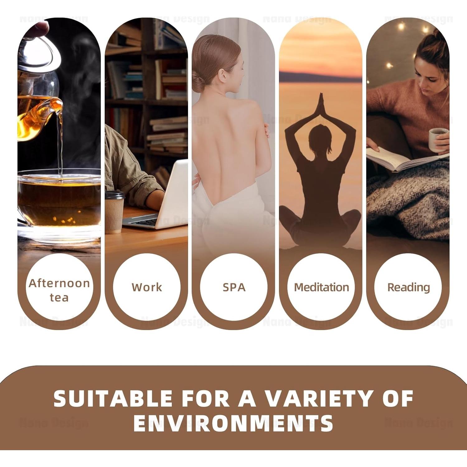 Soporte de Incienso de Retroceso DISCHAOS Mano de Buda 16x6.5x18cm