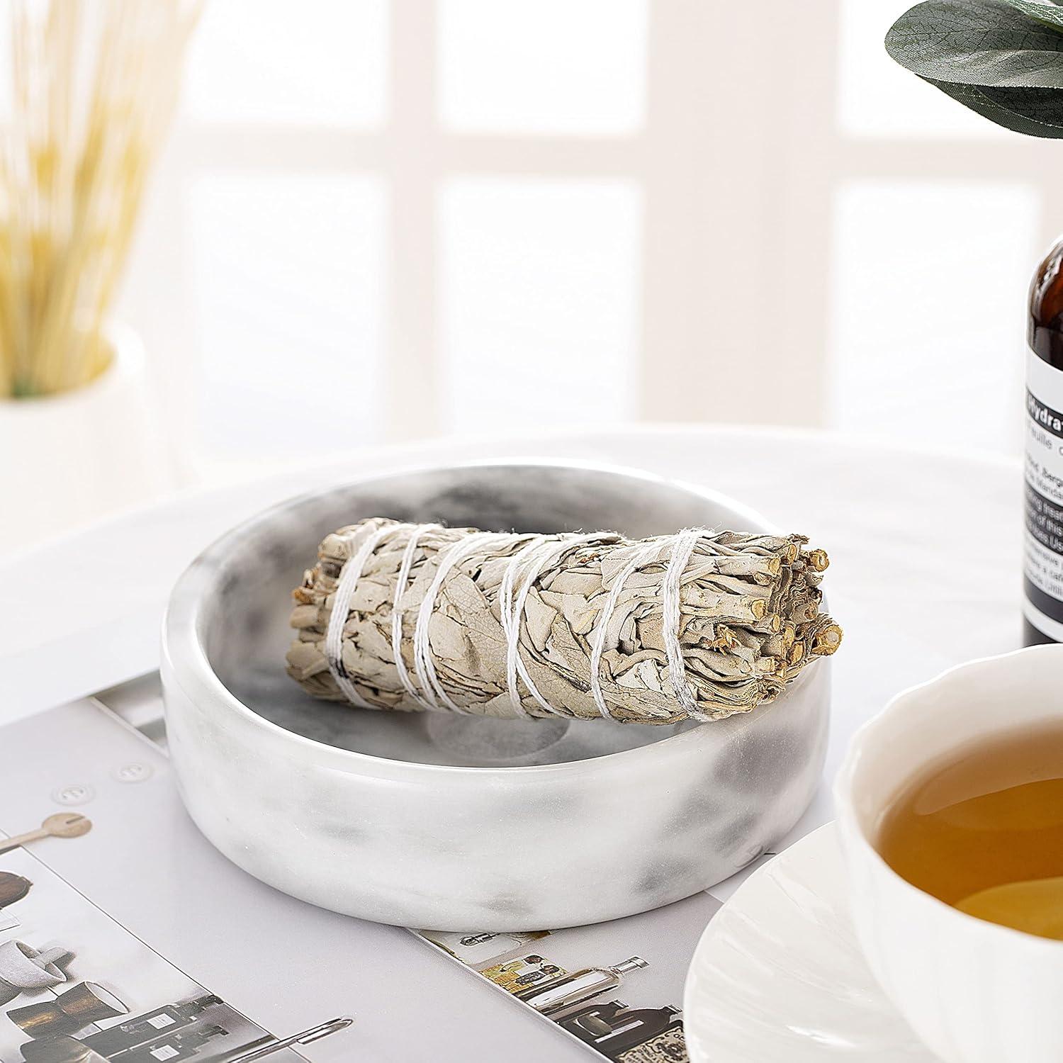 Soporte de Palo Santo de Mármol Natural CM Chic Monday