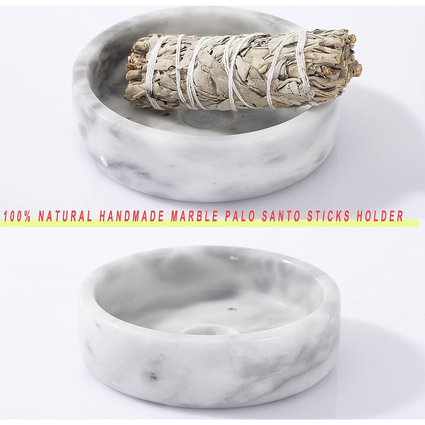 Soporte de Palo Santo de Mármol Natural CM Chic Monday