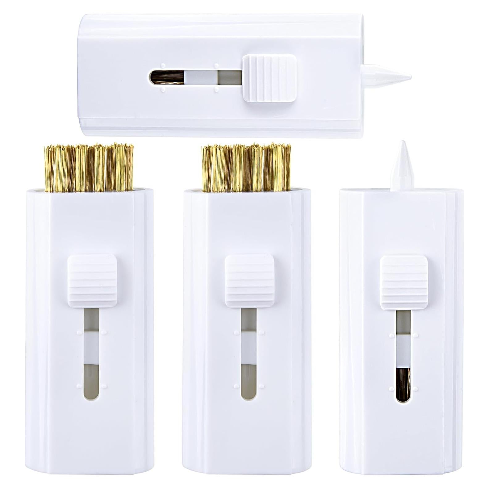 Paquete de 4 Cepillos de Golf BEIQIYA Retráctiles Doble Cara