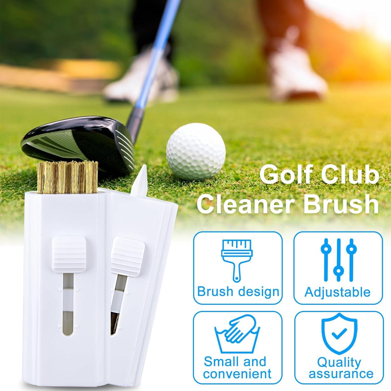 Paquete de 4 Cepillos de Golf BEIQIYA Retráctiles Doble Cara