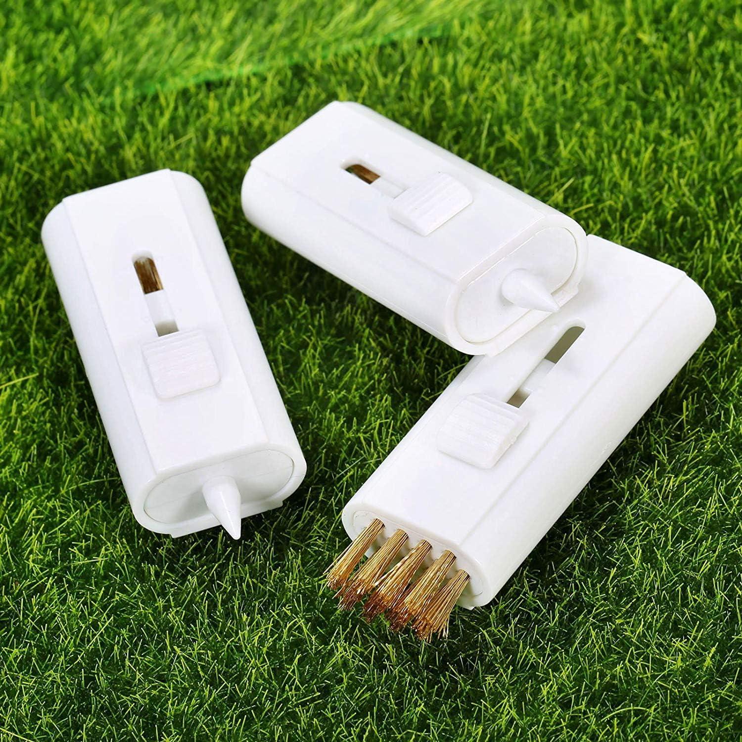 4 Cepillos de Limpieza de Golf Gzingen Doble Cara Pocket