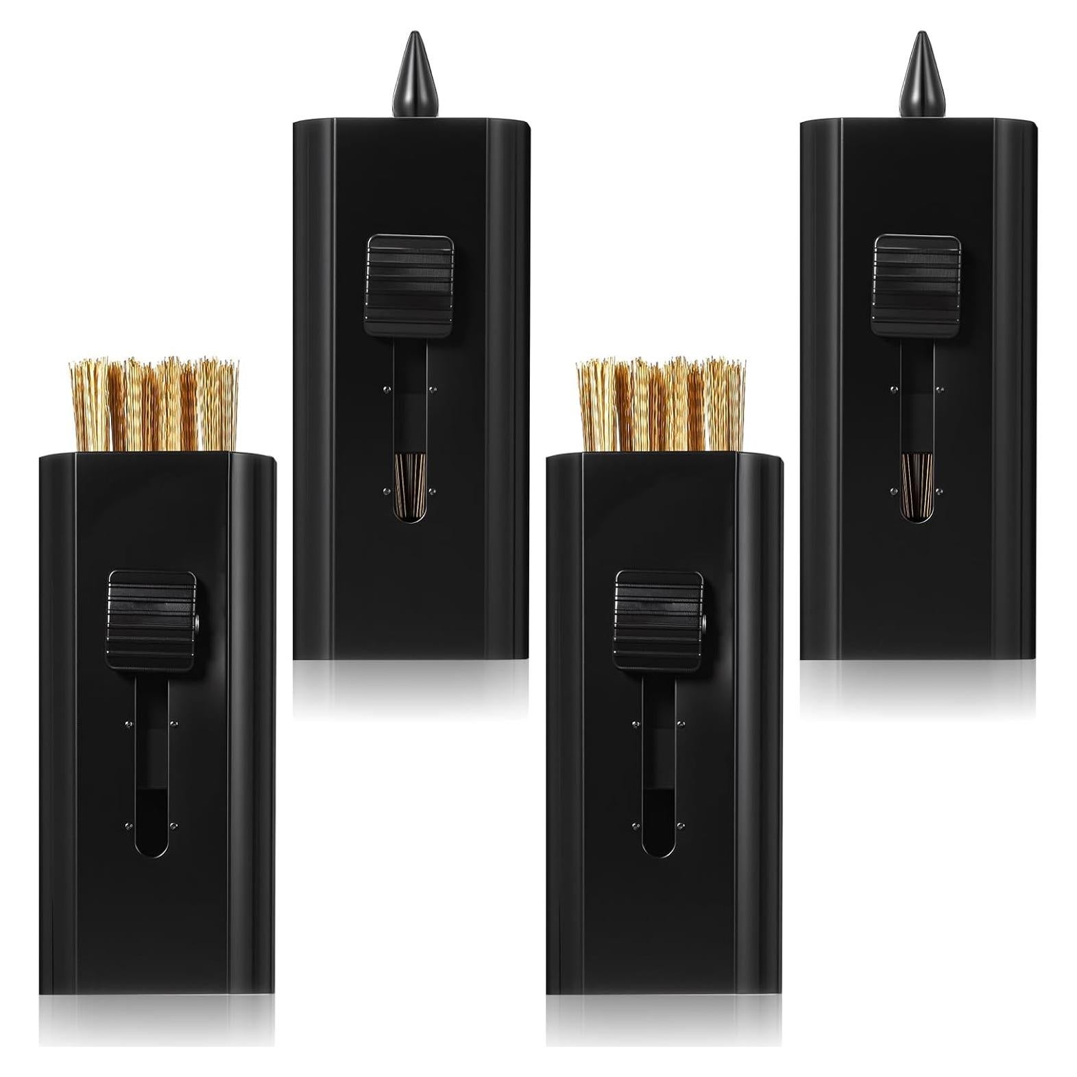 4 Cepillos de Limpieza para Palos de Golf Shimmeroo Doble Cabeza