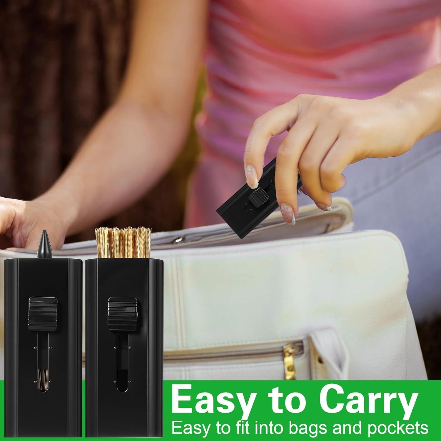 4 Cepillos de Limpieza para Palos de Golf Shimmeroo Doble Cabeza