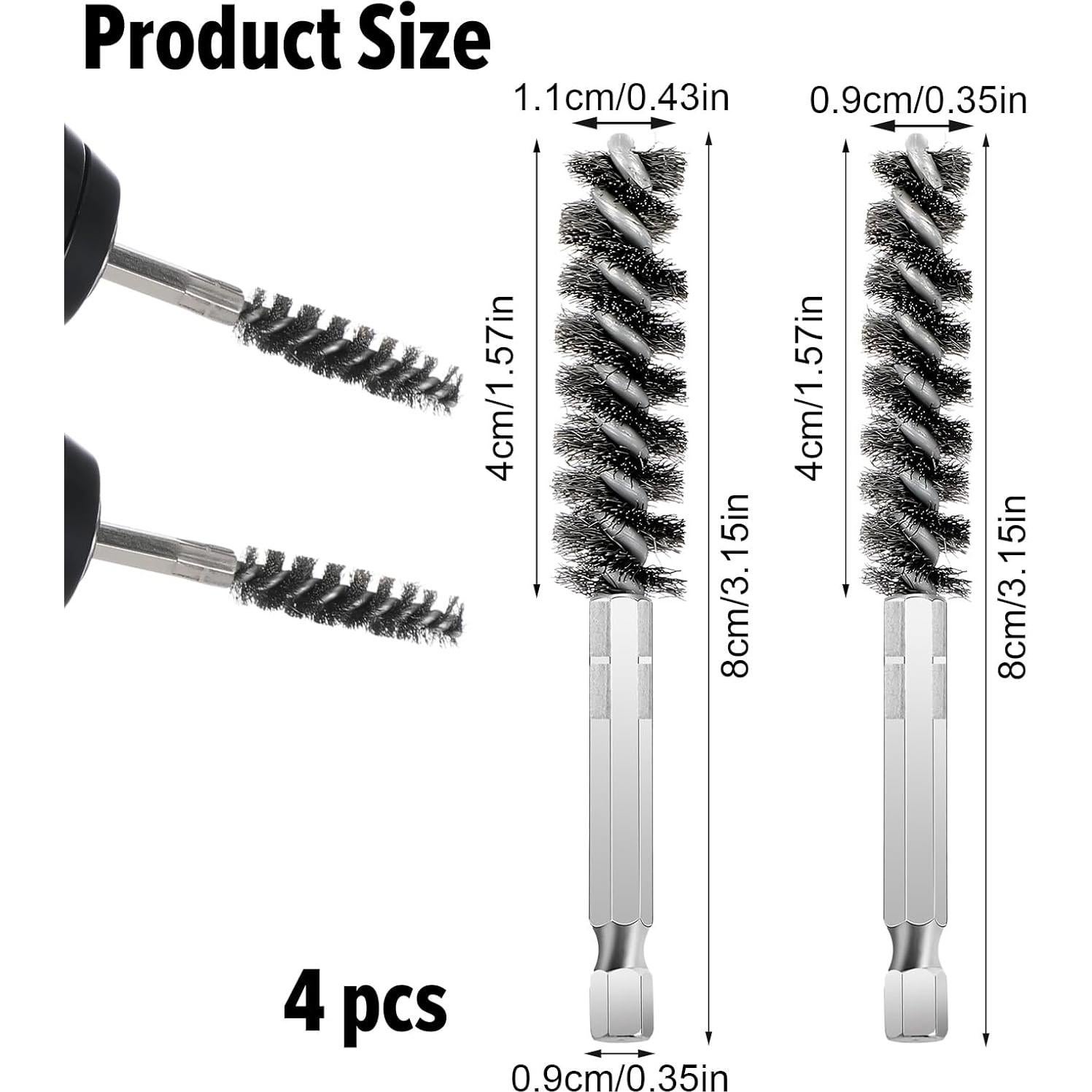 Set de 4 Cepillos para Hosel de Palos de Golf Nogeqi