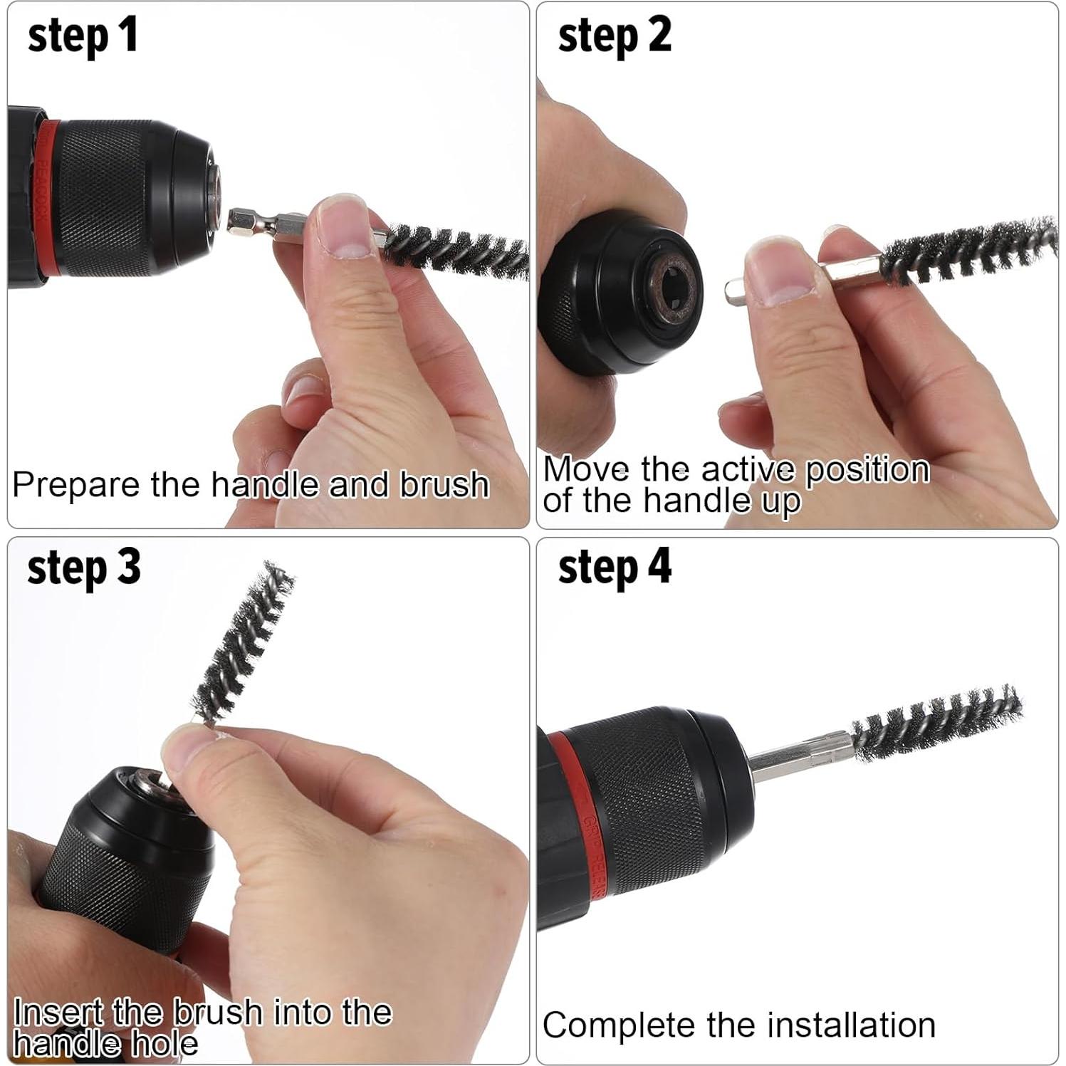 Set de 4 Cepillos para Hosel de Palos de Golf Nogeqi