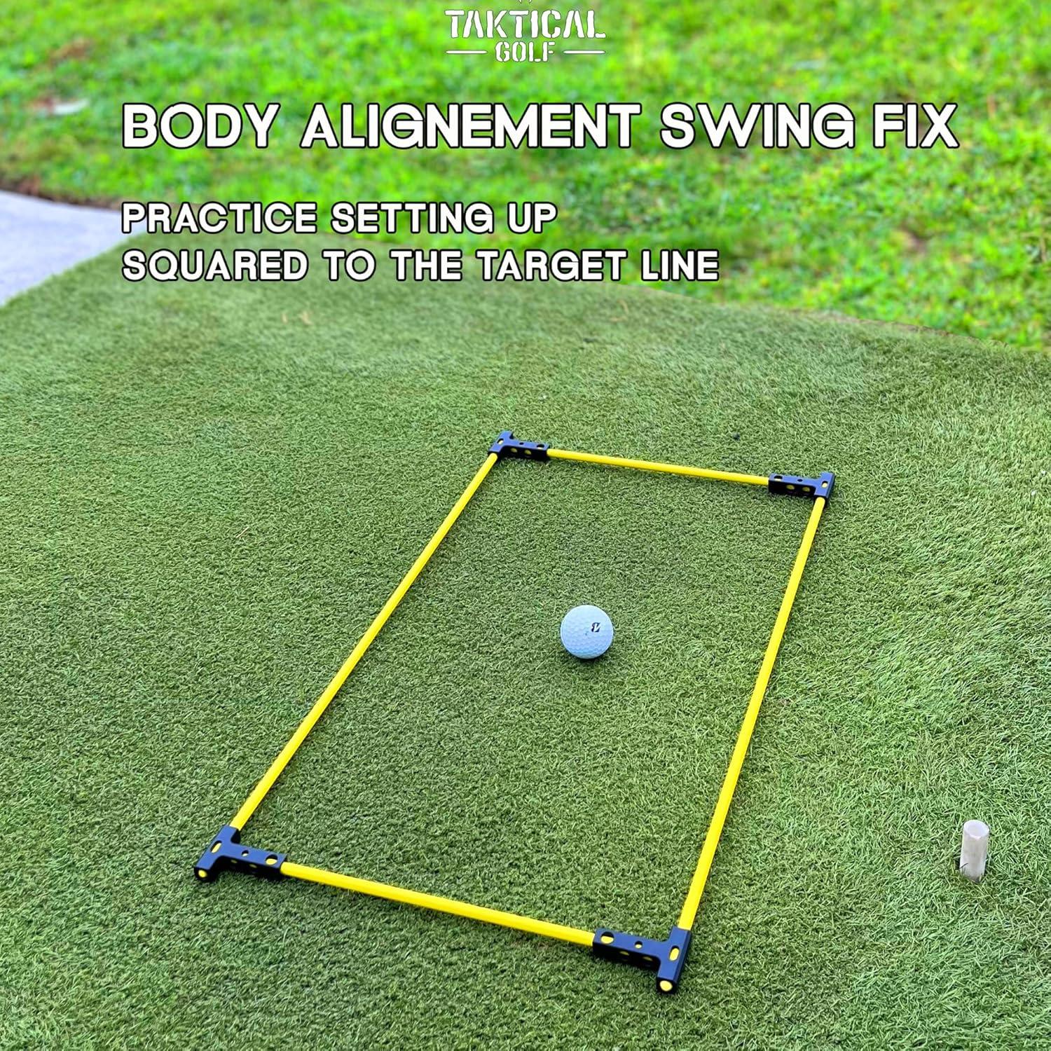 Guía de Alineación de Golf TakticalGolf - Sistema Ajustable para Swing y Putt