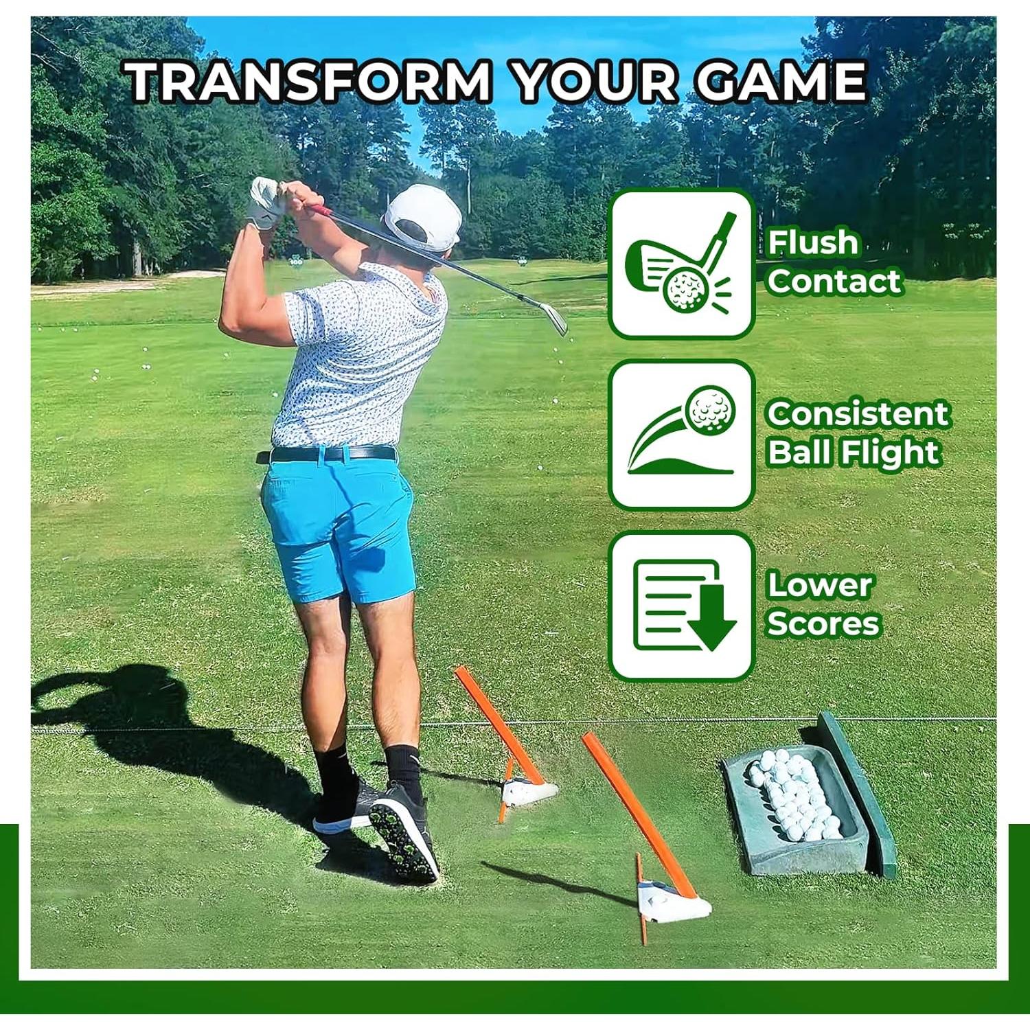 Ayuda de Entrenamiento de Swing de Golf Cusprtm - Discos y Varillas