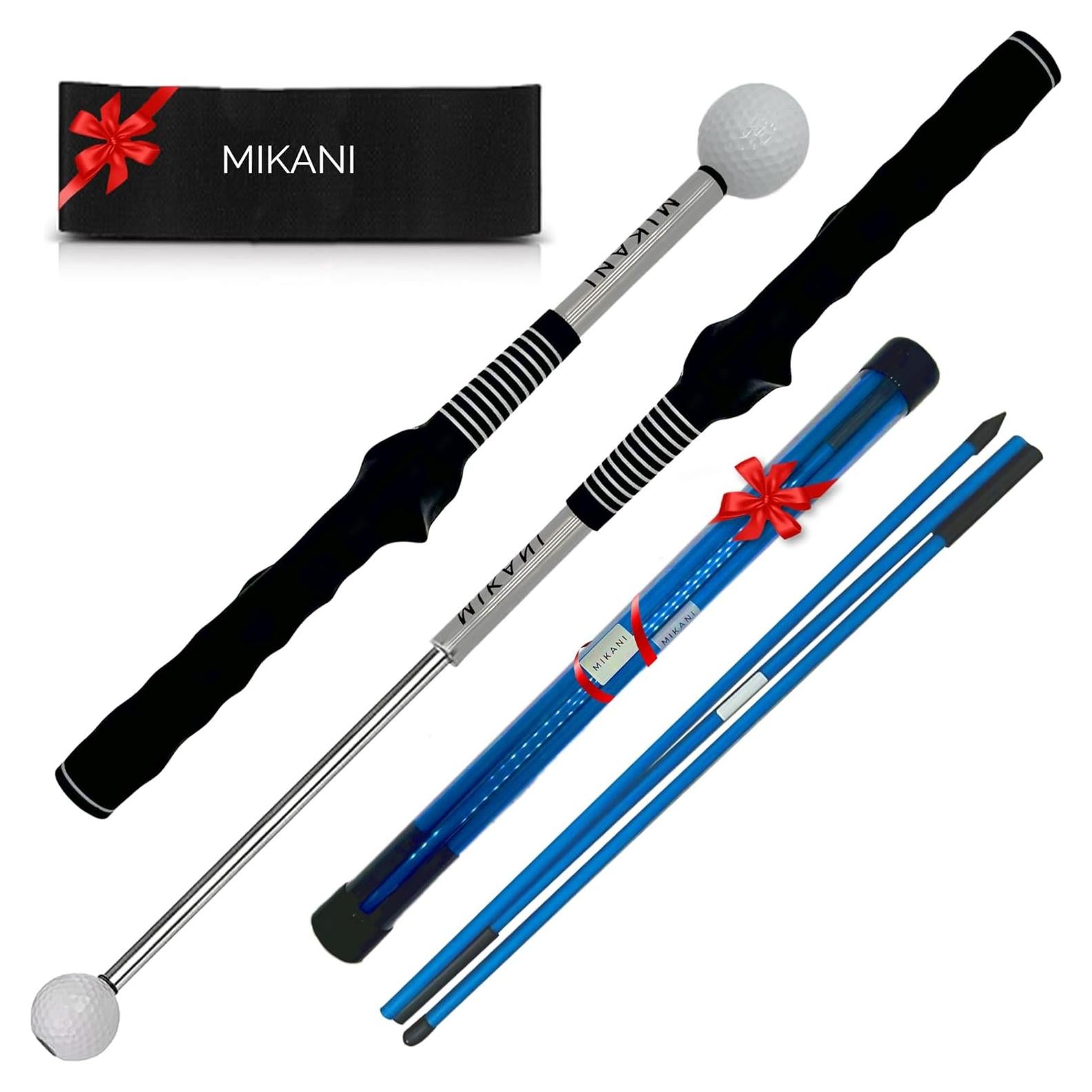 Entrenador de Swing de Golf Mikani GSWT-S1 con Alineadores