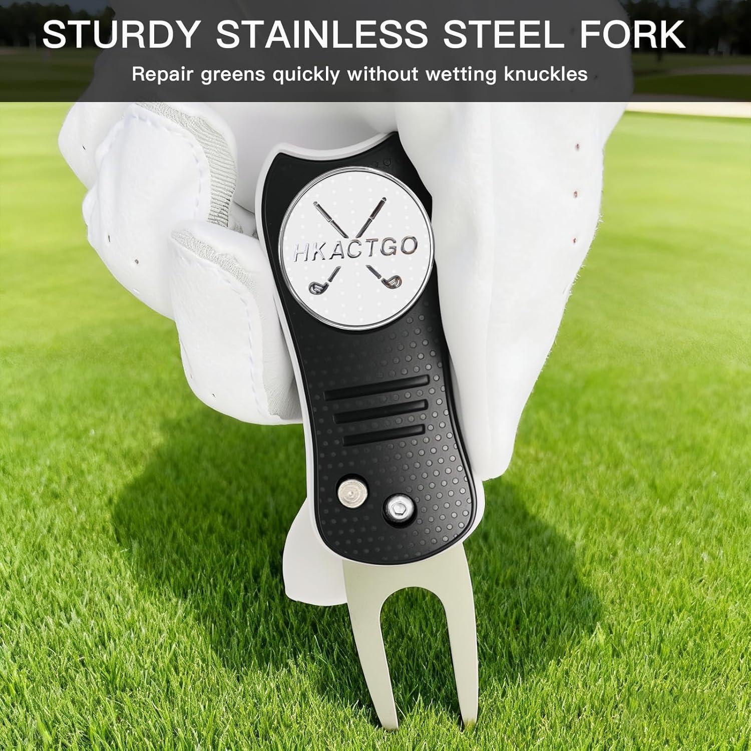 Herramienta de Reparación de Divots HKACTGO con Caja de Regalo