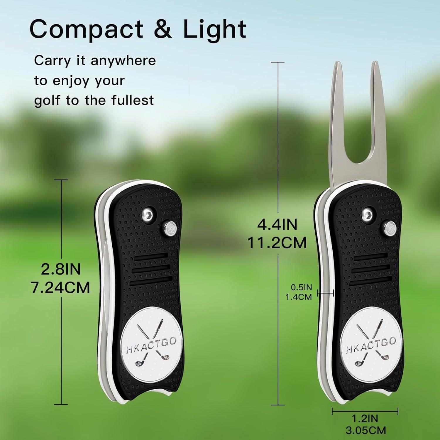 Herramienta de Reparación de Divots HKACTGO con Caja de Regalo