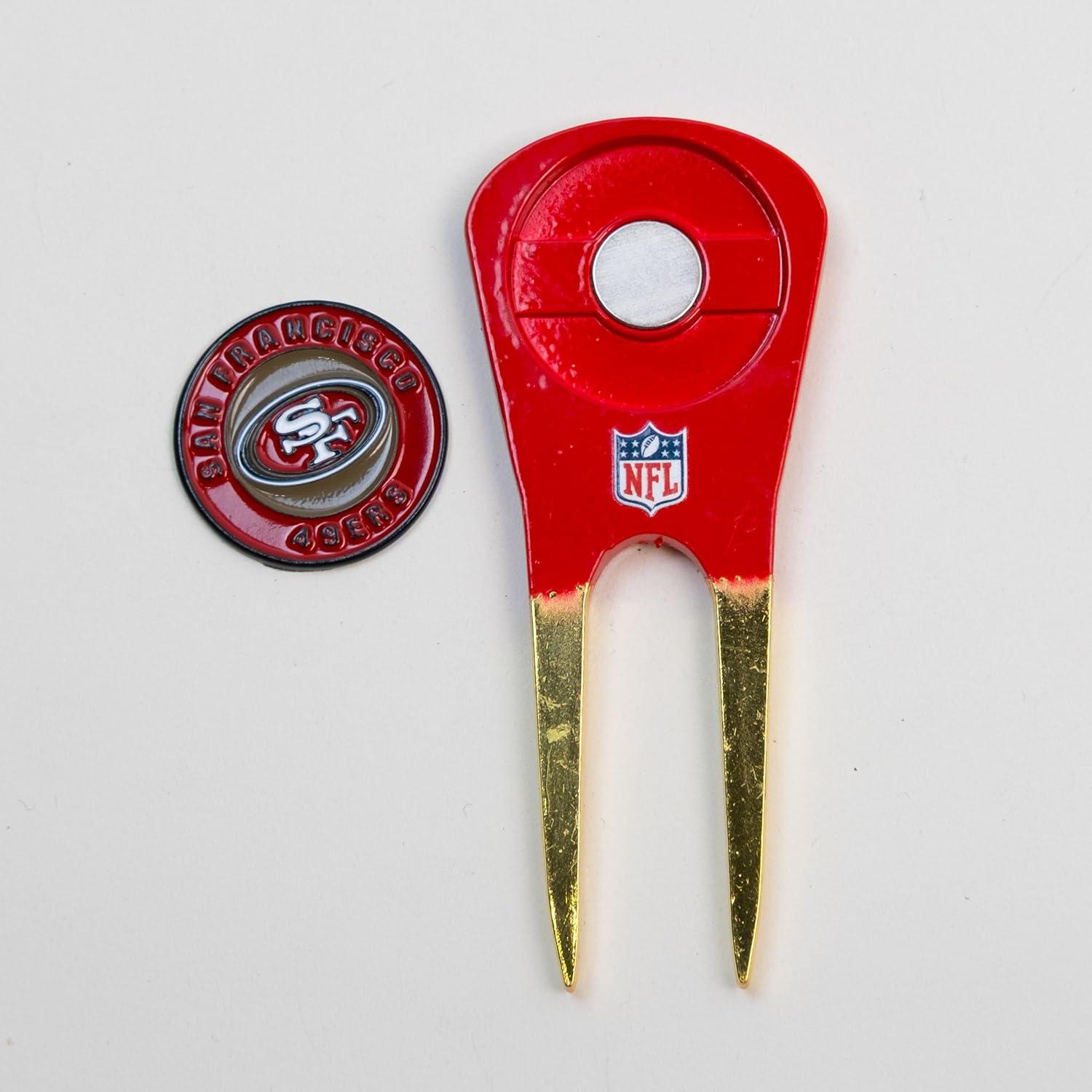 Herramienta de Divot Team Golf NFL San Francisco 49ers