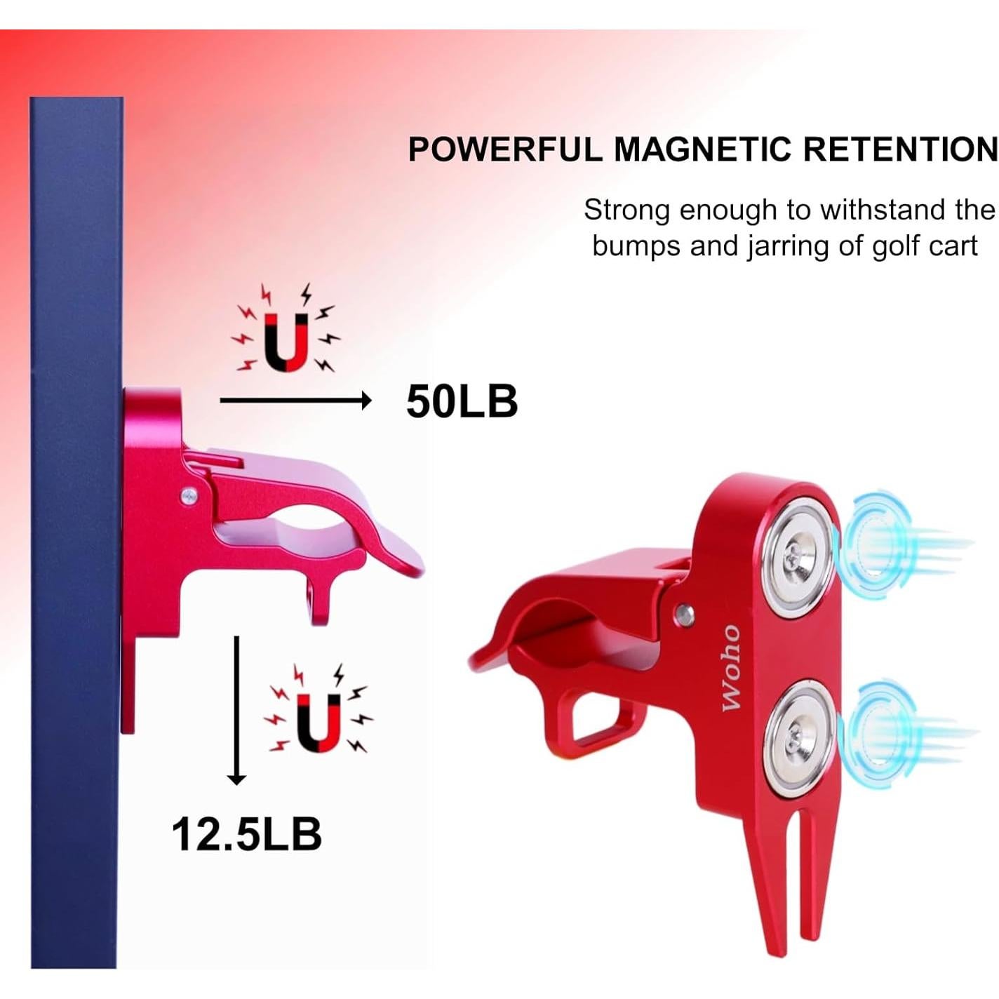 Soporte Magnético para Cigarros Woho para Carro de Golf