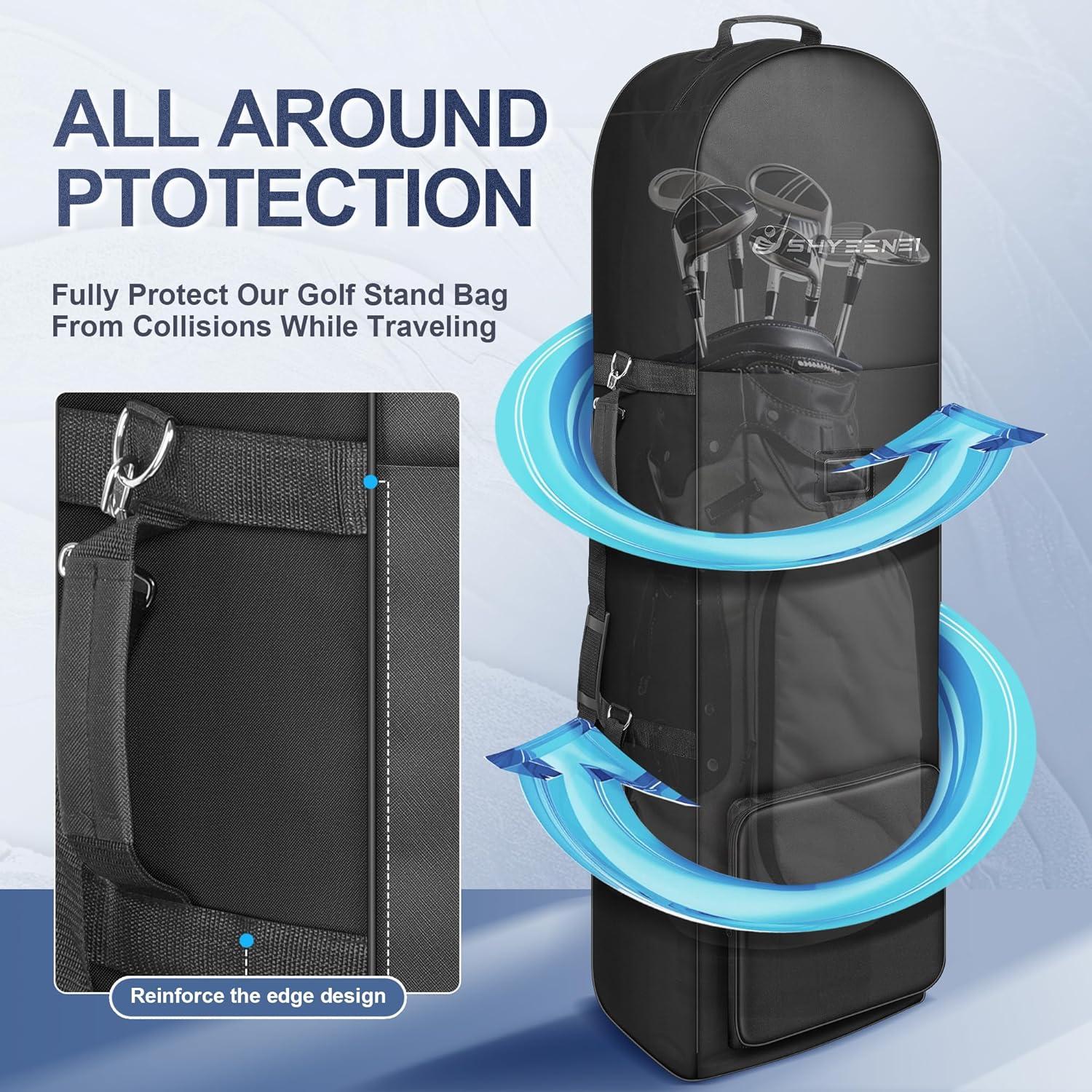 Bolsa de Viaje para Golf ShYeenei 127 cm Impermeable