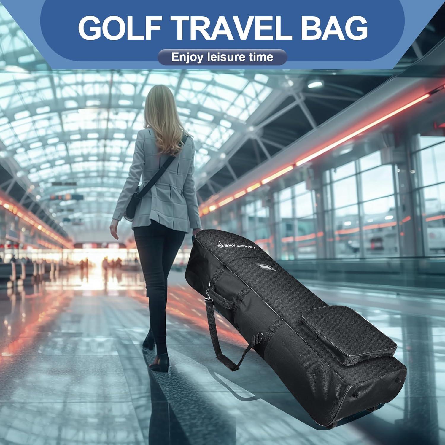 Bolsa de Viaje para Golf ShYeenei 127 cm Impermeable