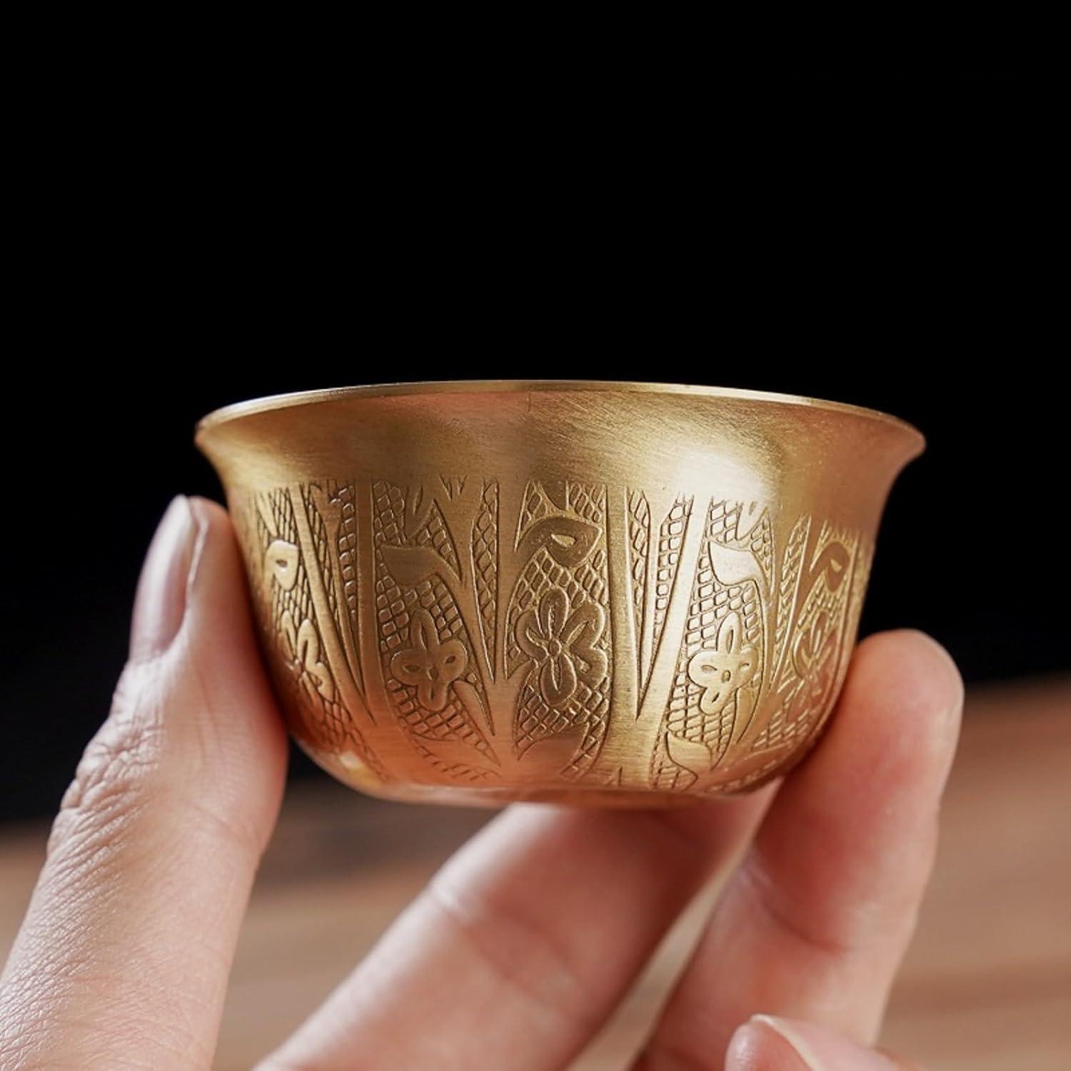 Tazón Tibetano de Cobre 7.5 cm - Meditación y Ritual