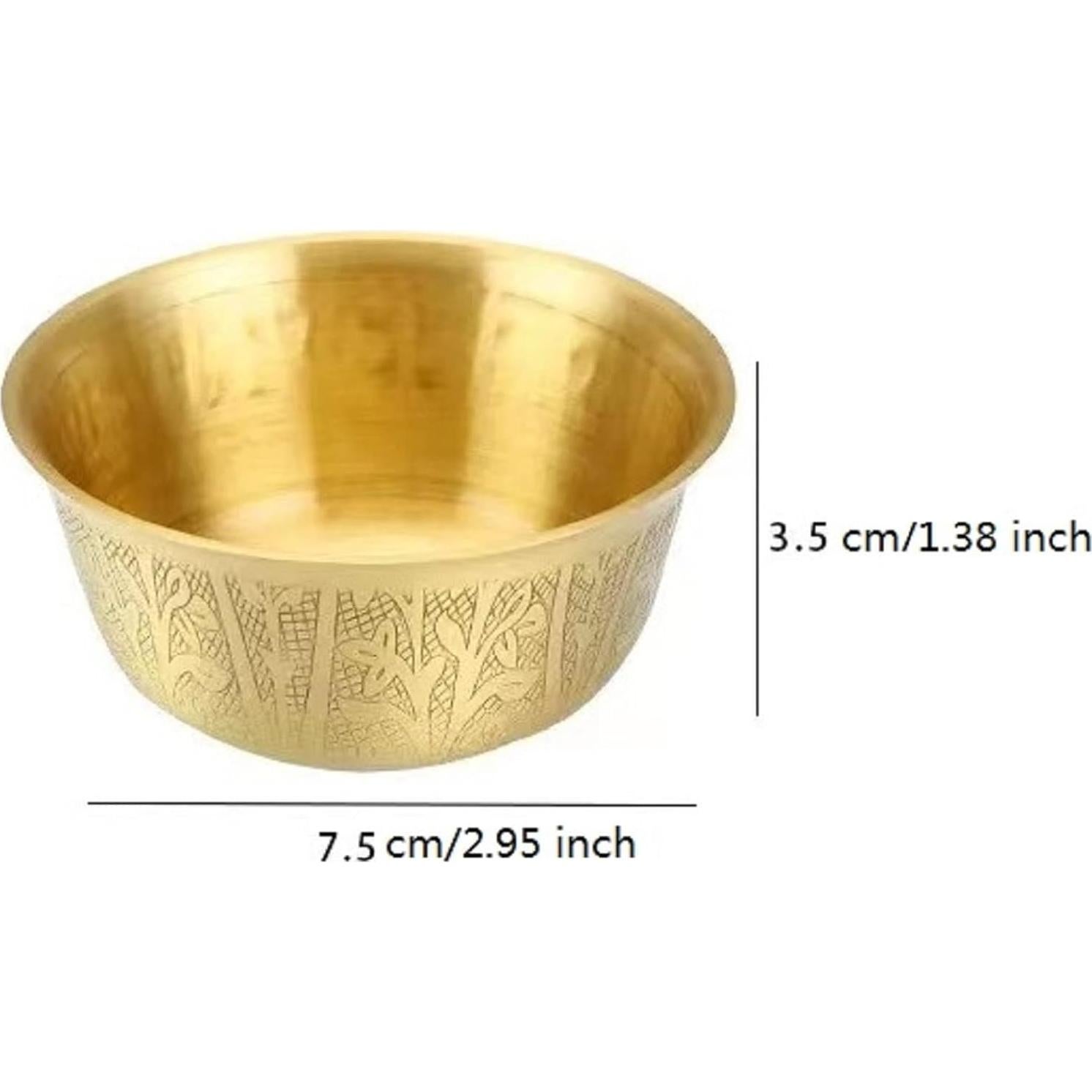 Tazón Tibetano de Cobre 7.5 cm - Meditación y Ritual