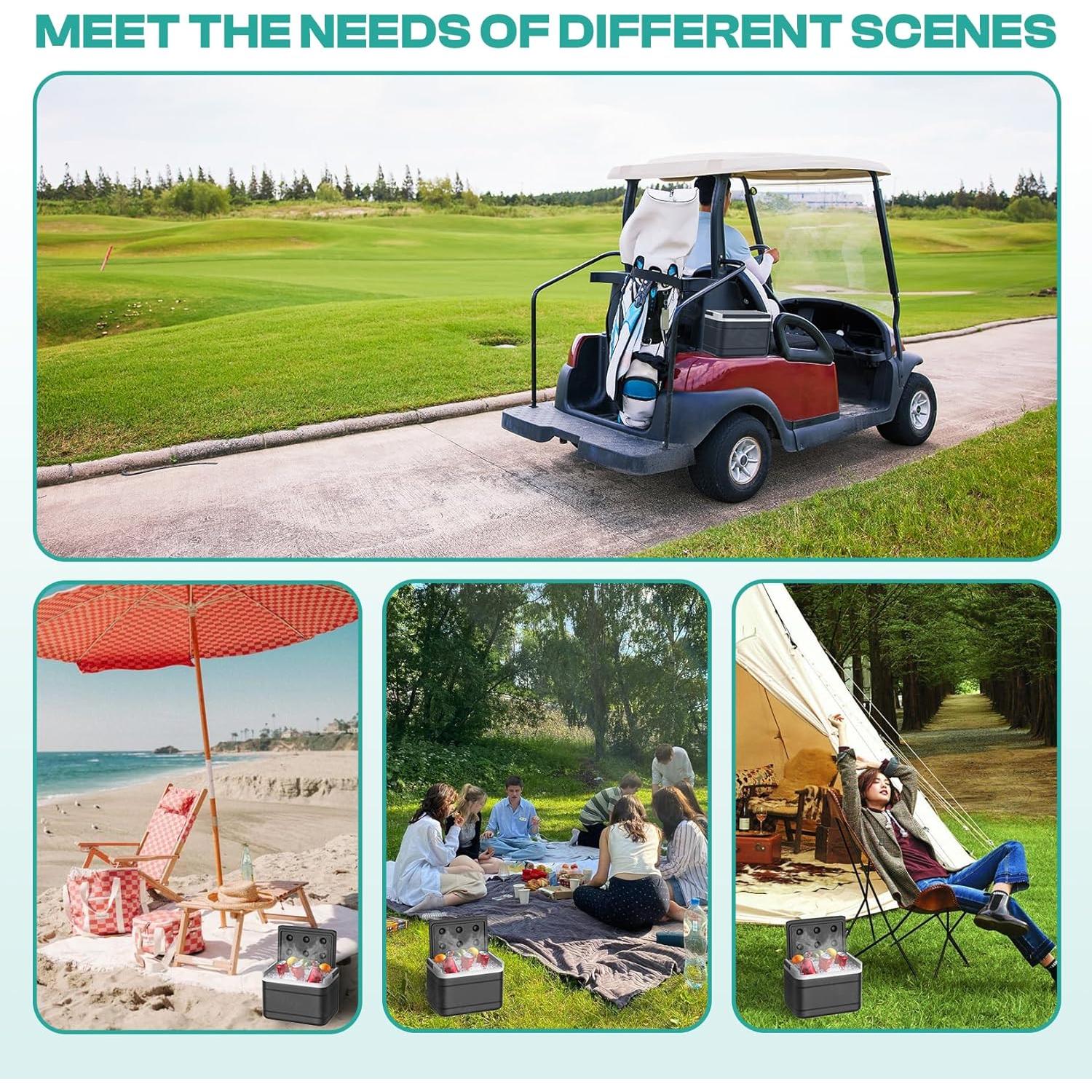 Enfriador Club Car Precedent Drive-Up con Soporte 32.2x24.3cm