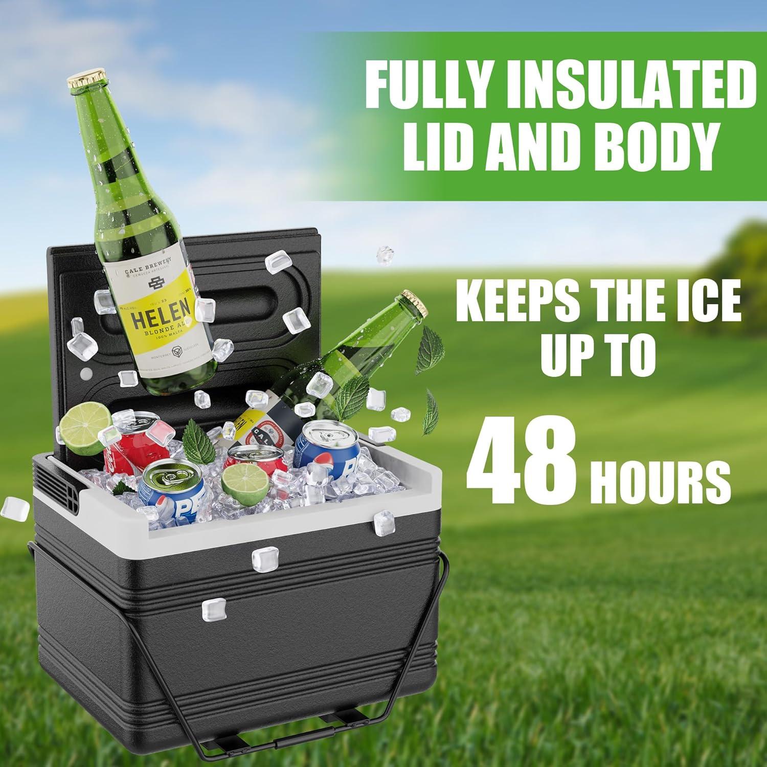 Enfriador de Hielo Portátil 10L0L 8L para Carrito de Golf