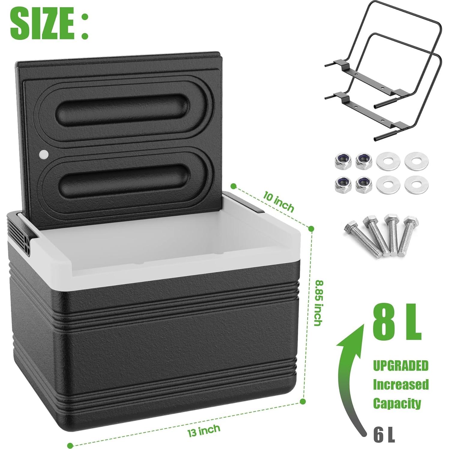 Enfriador de Hielo Portátil 10L0L 8L para Carrito de Golf