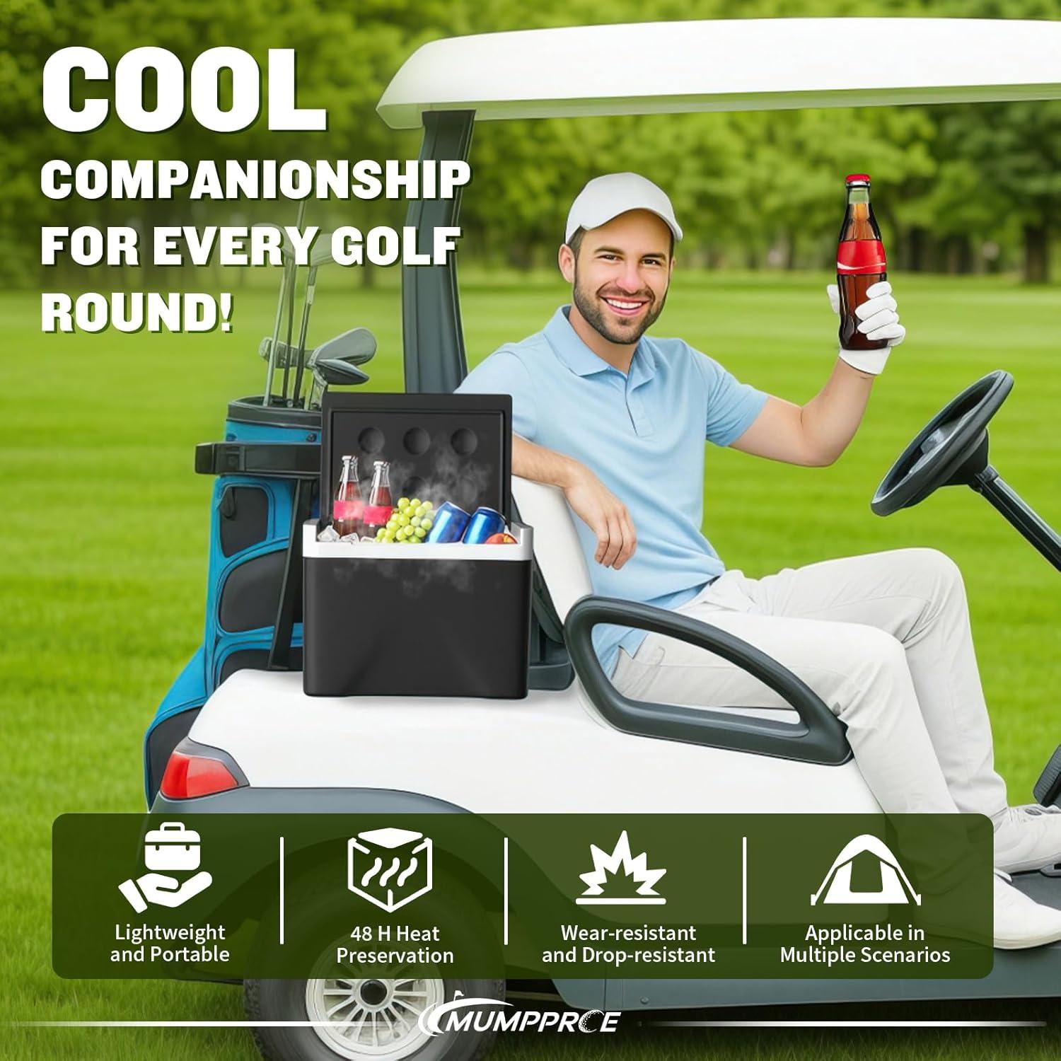 Enfriador de Hielo MUMPPRCE para Carro de Golf 6L Universal