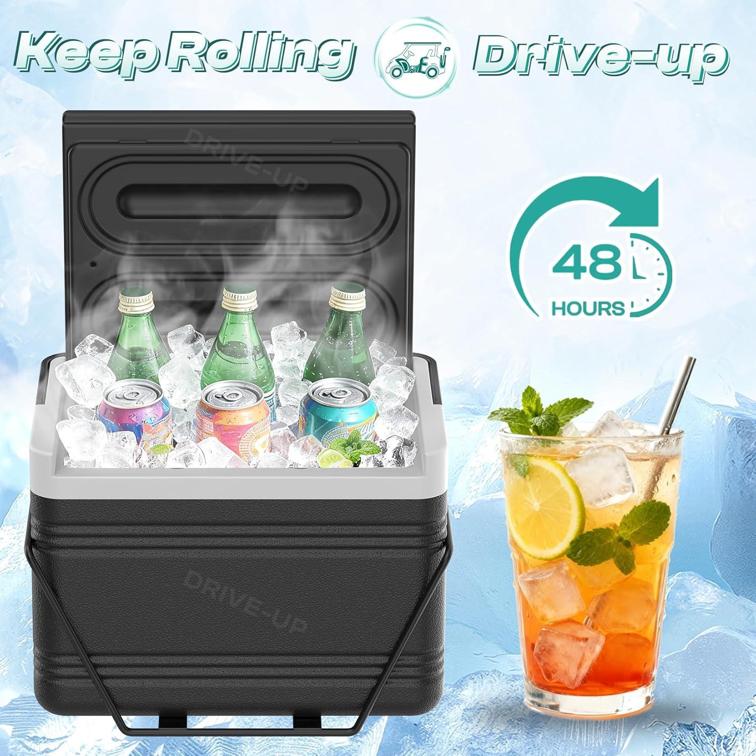 Enfriador de Carro de Golf Drive-up con Soporte de Montaje