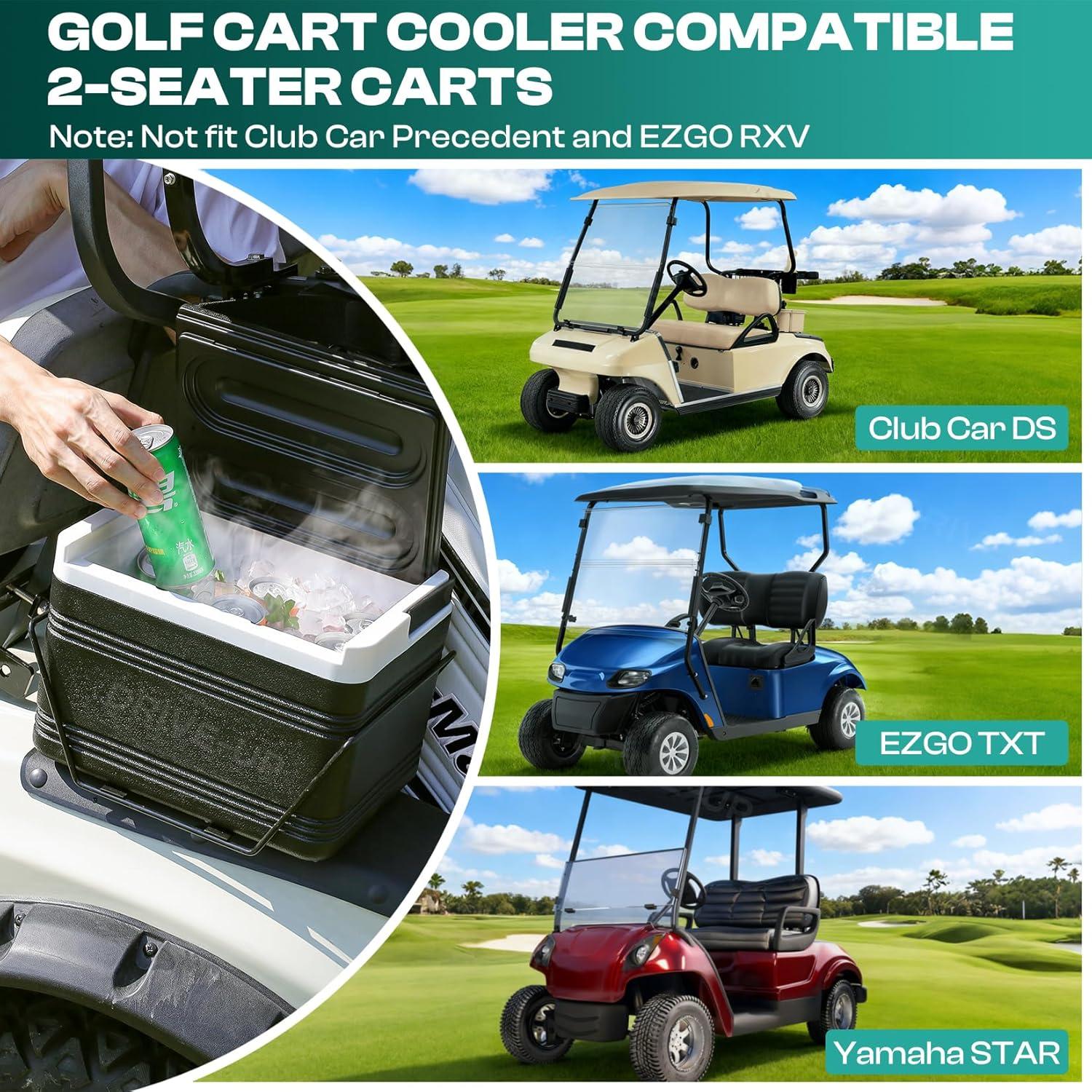 Enfriador de Carro de Golf Drive-up con Soporte de Montaje