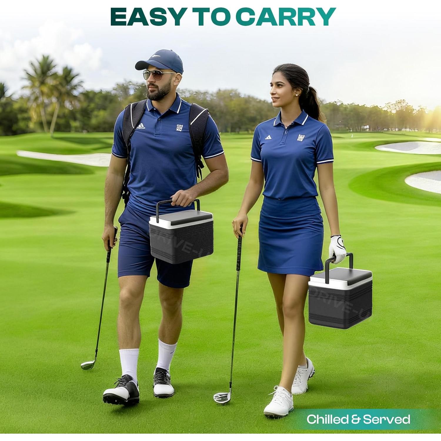 Enfriador de Carro de Golf Drive-up con Soporte de Montaje