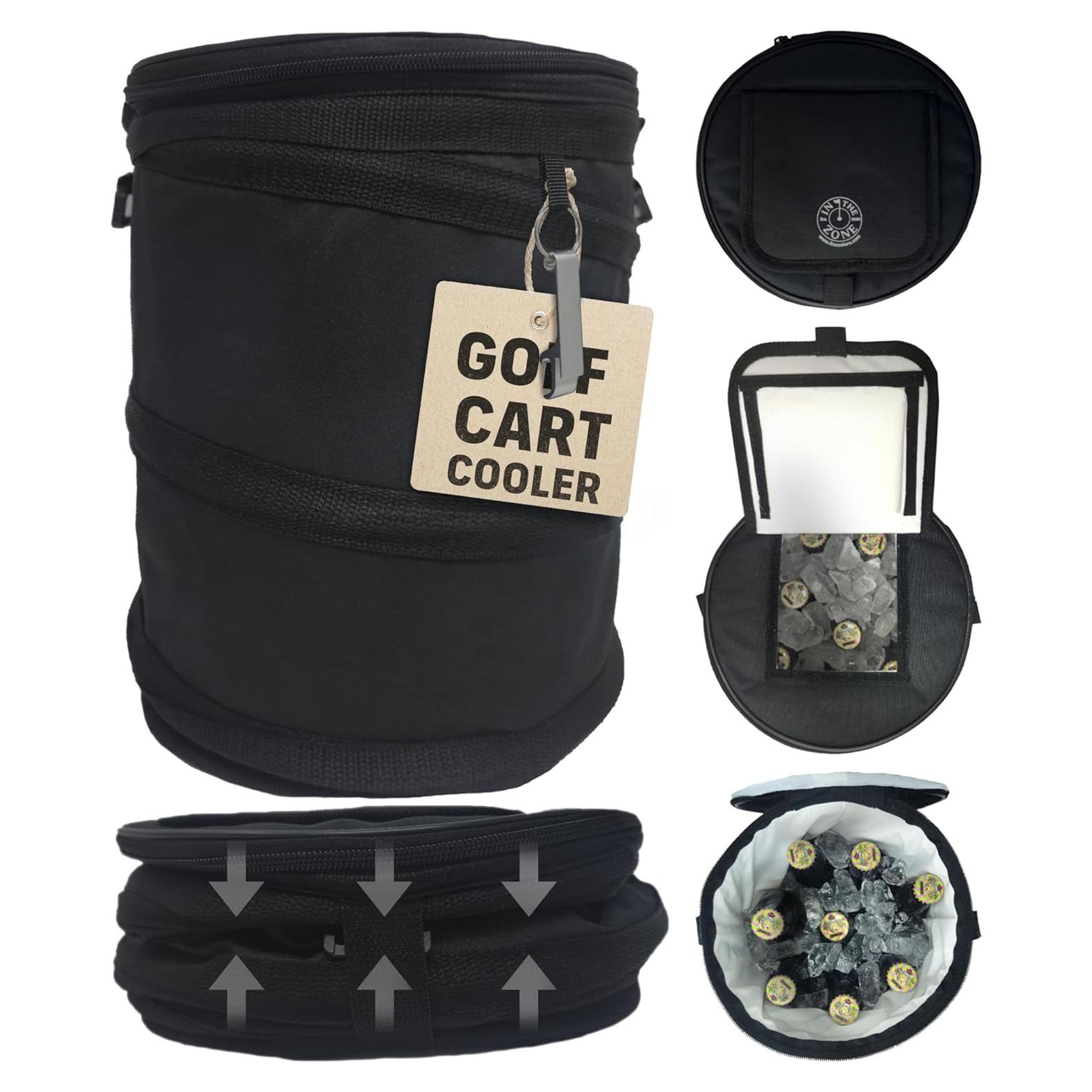 EnLaZona Enfriador de Carro de Golf Plegable Aislado 0.45kg