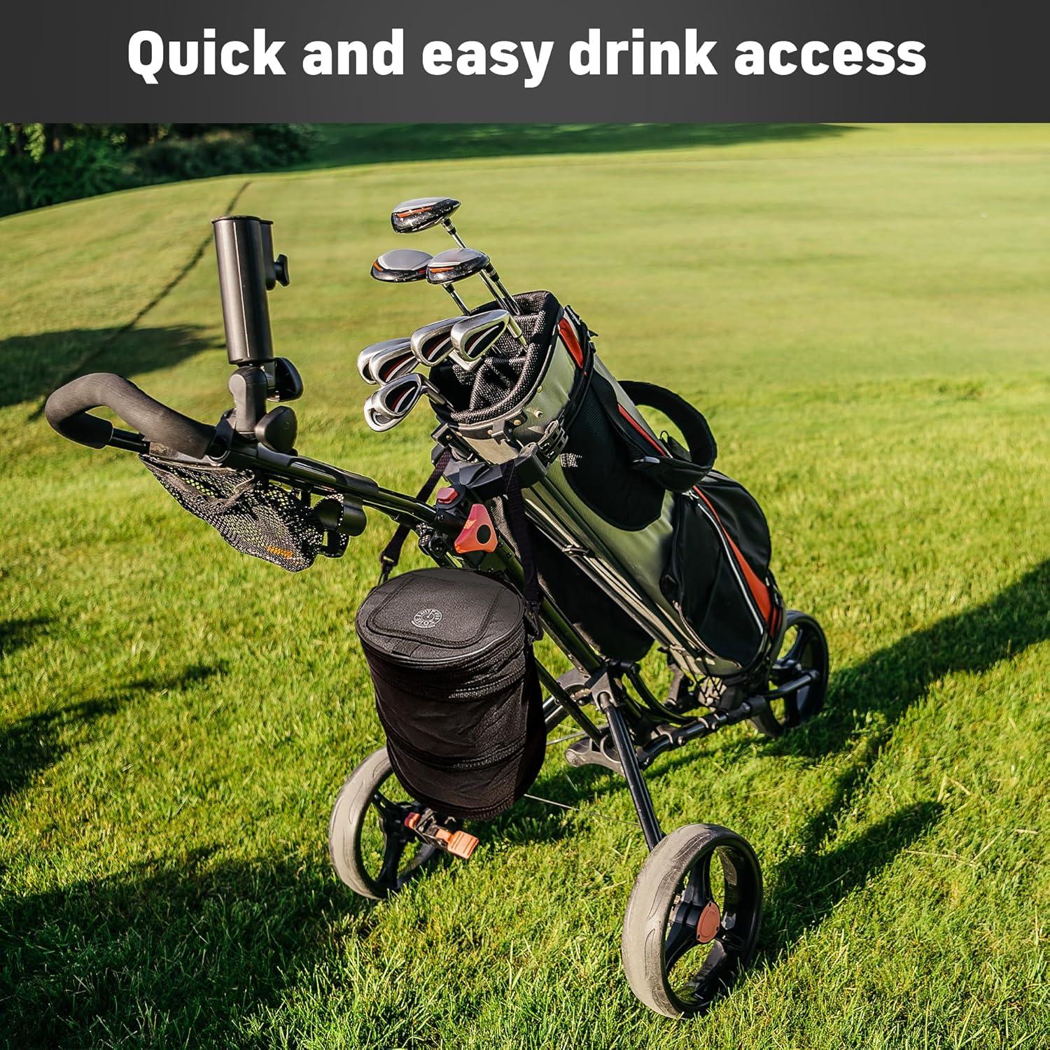 EnLaZona Enfriador de Carro de Golf Plegable Aislado 0.45kg