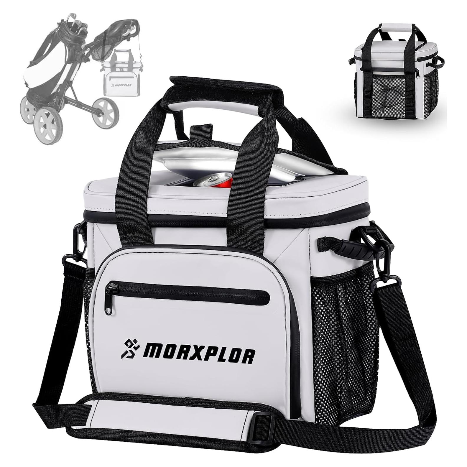 Enfriador de Golf MORXPLOR 10L con Tapa Magnética y Correa