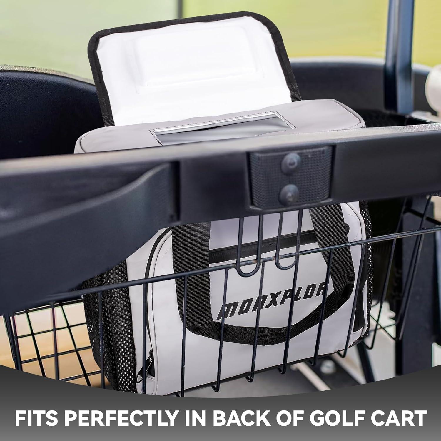 Enfriador de Golf MORXPLOR 10L con Tapa Magnética y Correa