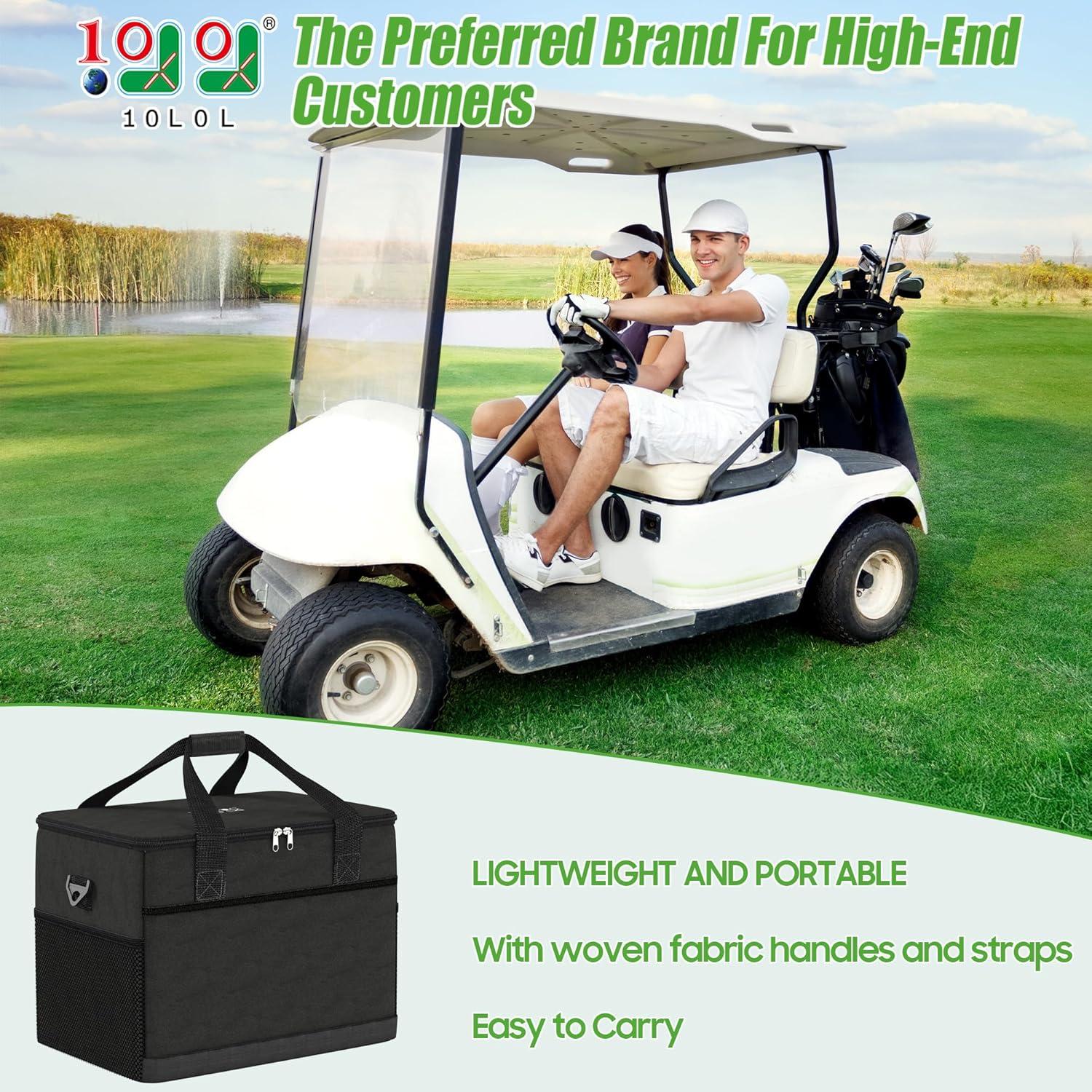 Bolsa Enfriadora 10L0L para Carro de Golf 12 Latas Plegable