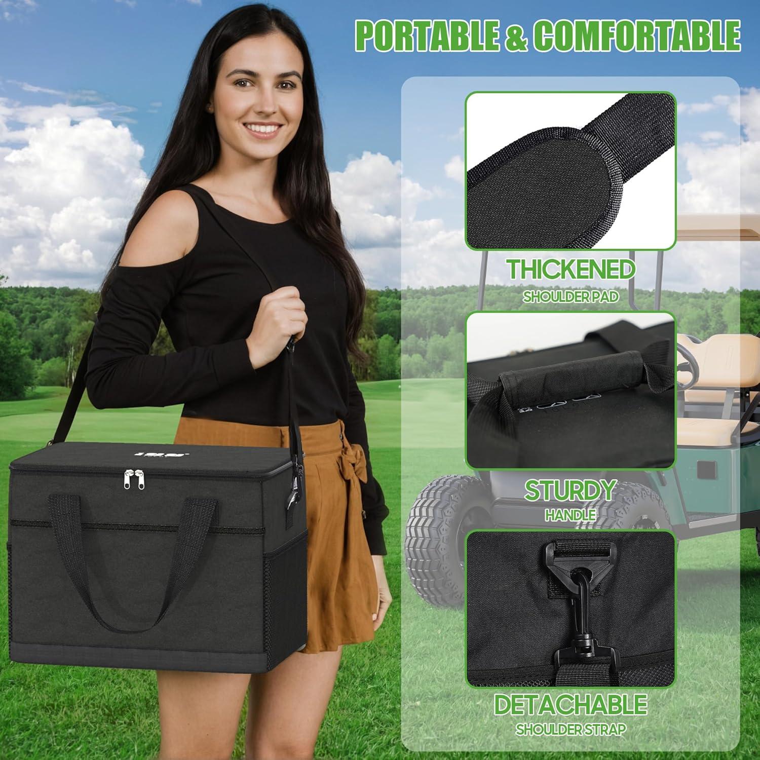 Bolsa Enfriadora 10L0L para Carro de Golf 12 Latas Plegable