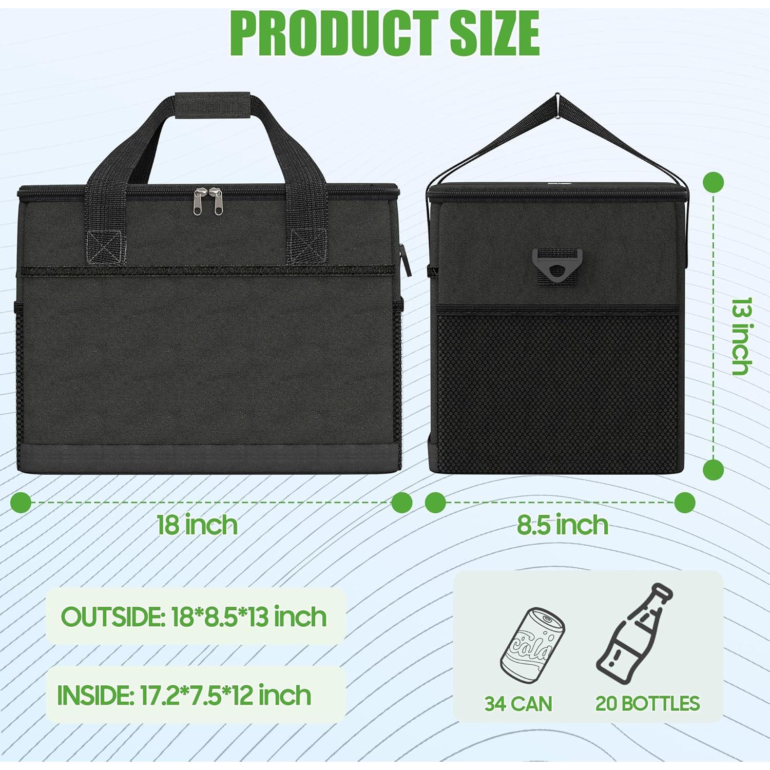 Bolsa Enfriadora 10L0L para Carro de Golf 12 Latas Plegable