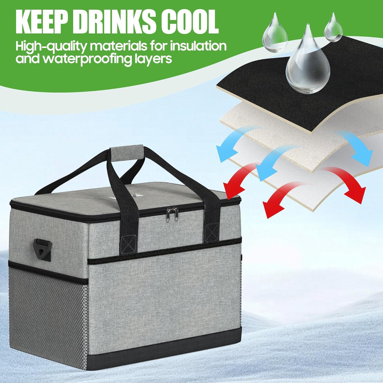 Bolsa de Hielo 27L 10L0L para Carro de Golf Impermeable