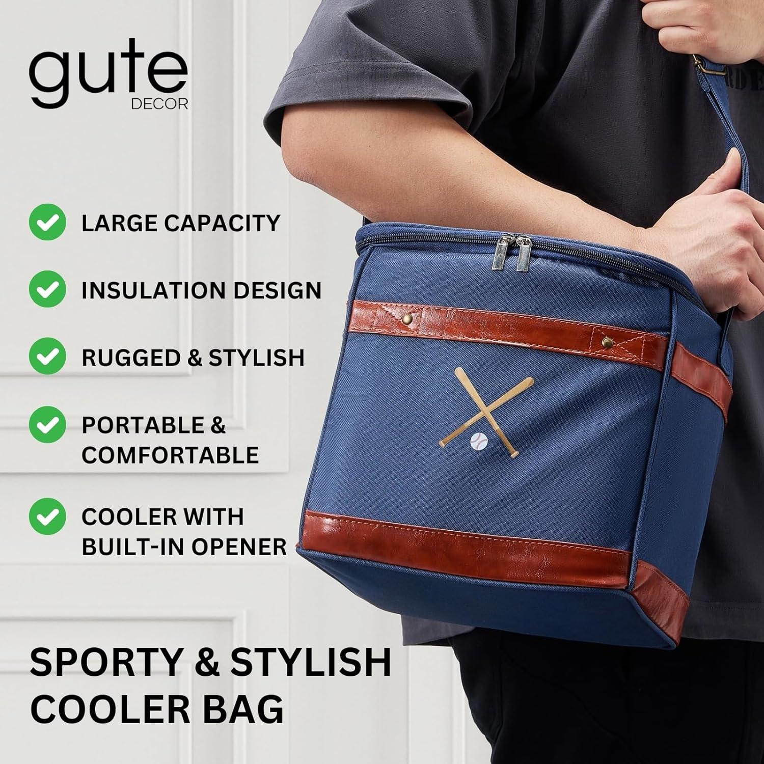 Enfriador Aislado GUTE 15L para 12 Botellas - Azul