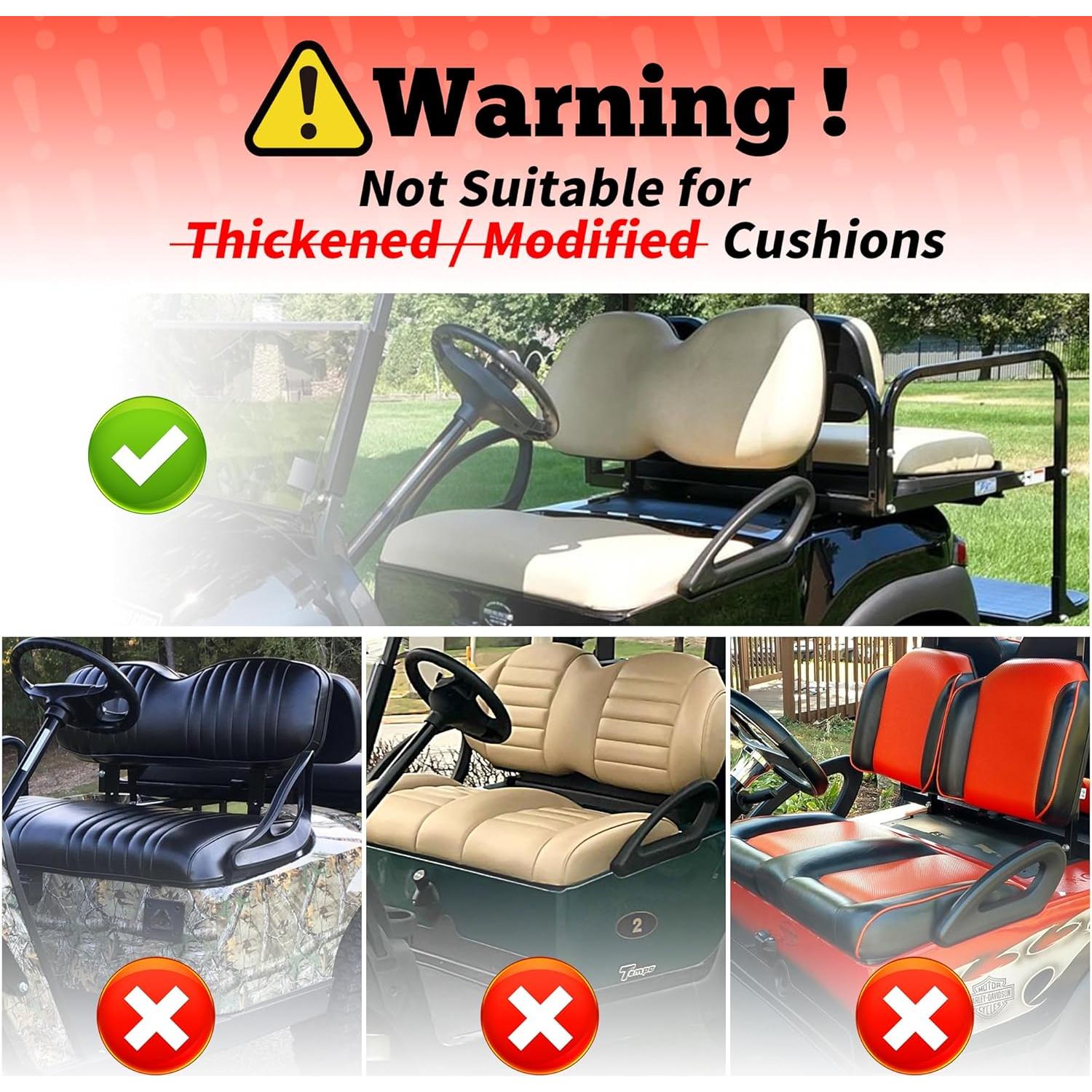 Cubiertas de Asiento para Carro de Golf 10L0L Yamaha Club Car