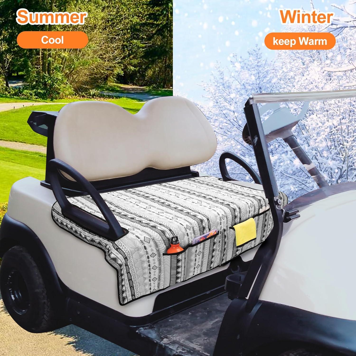 Funda de Asiento Universal PGmoon para Carritos de Golf 2 Personas
