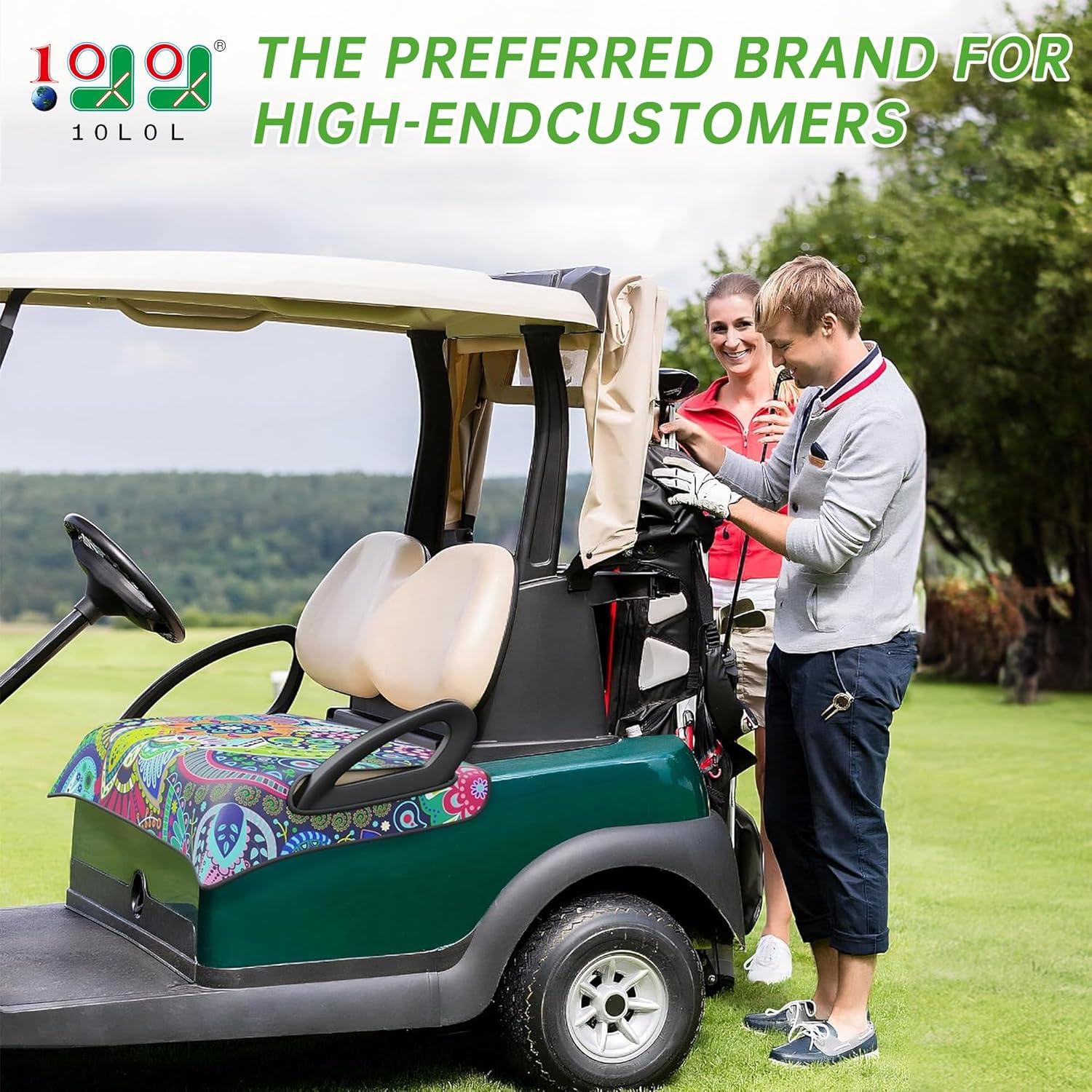 Fundas de Asiento Universal 10L0L para Carro de Golf EZGO y Club Car